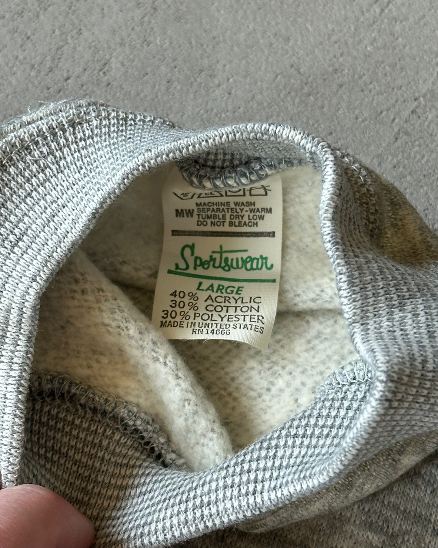1980s - DSWT Grey JC Penney Short Sleeve Crewneck - M/L