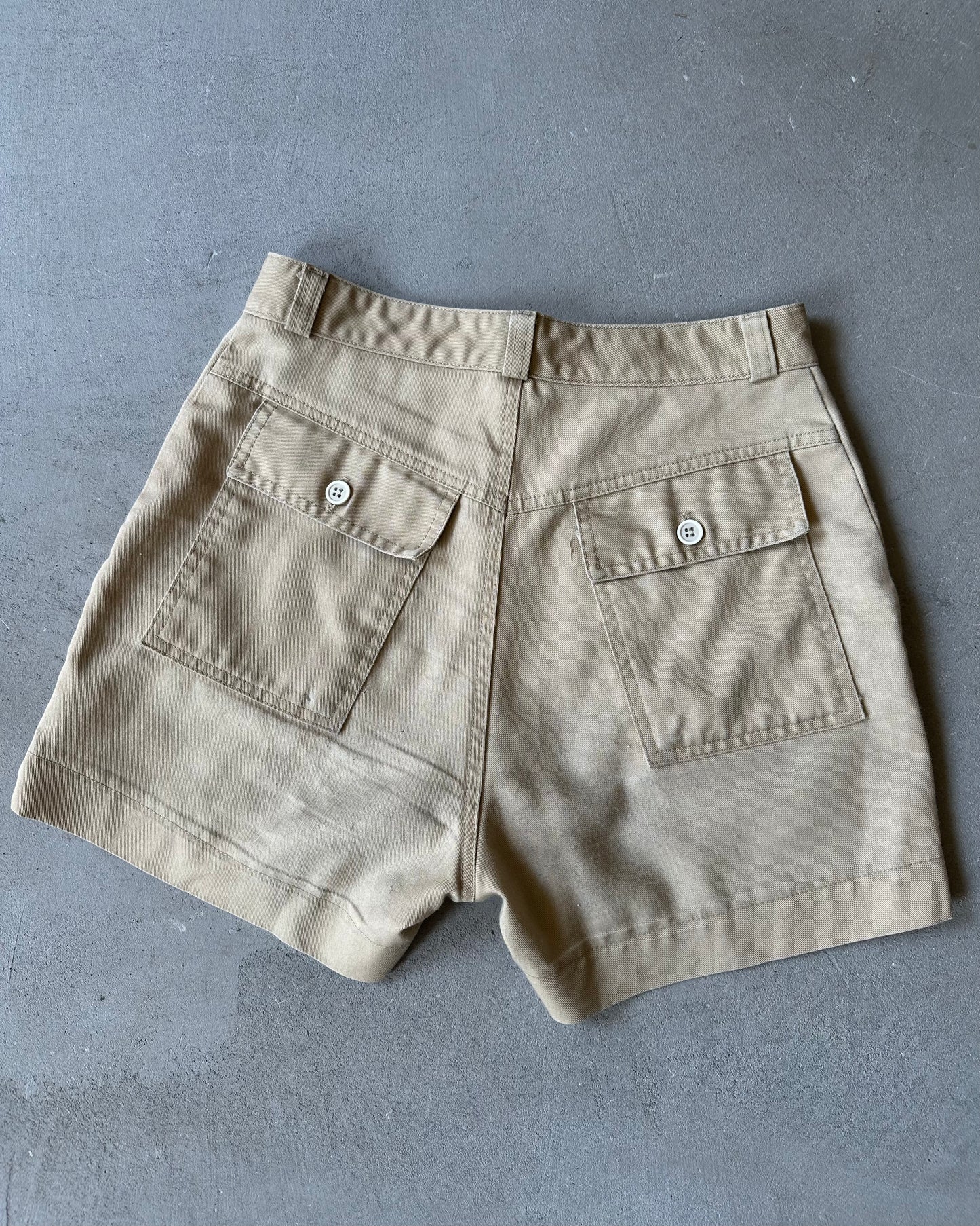 1970s - Beige Bush Shorts - 25
