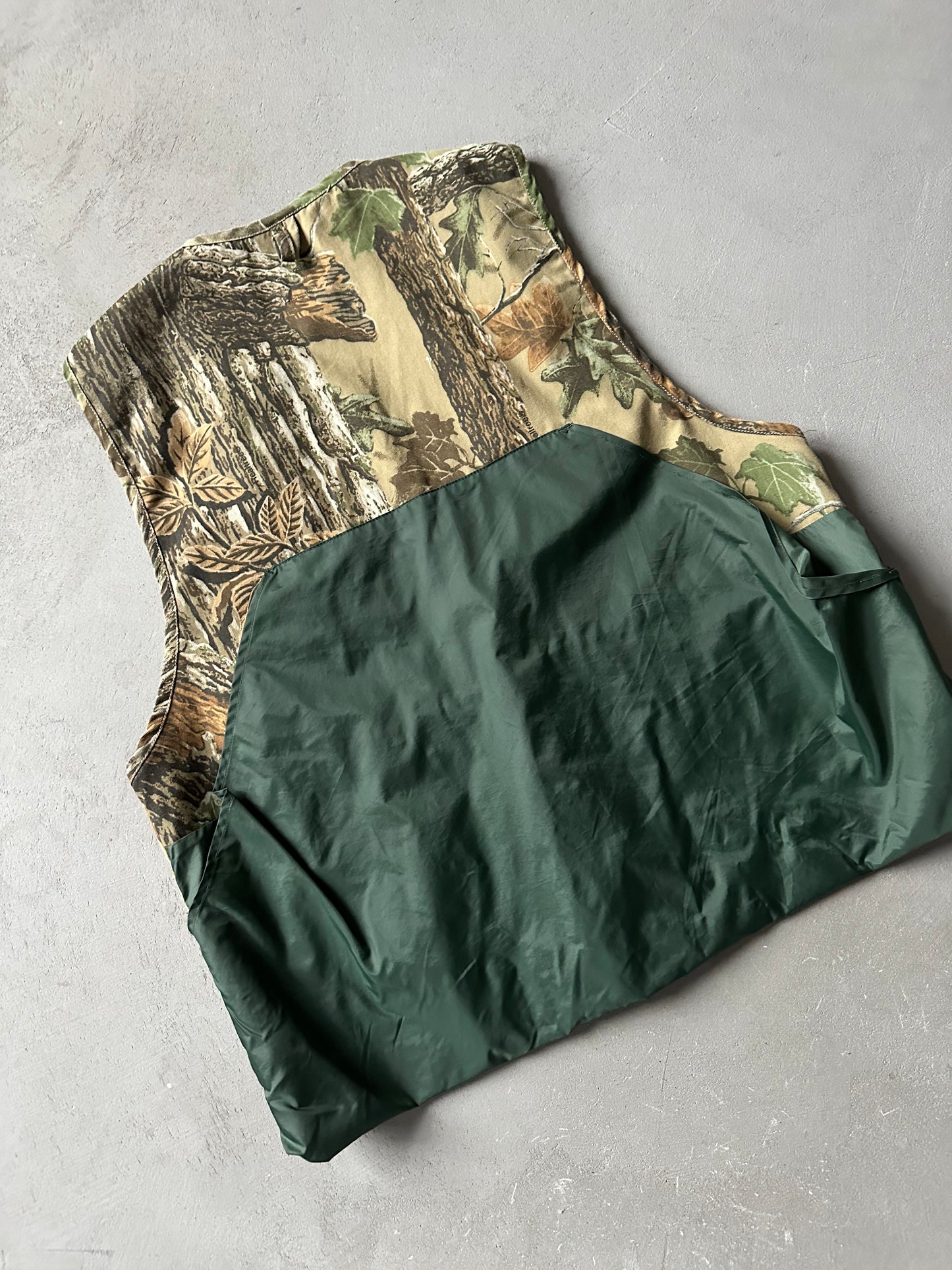 1990s - Realtree Hunting Vest - M