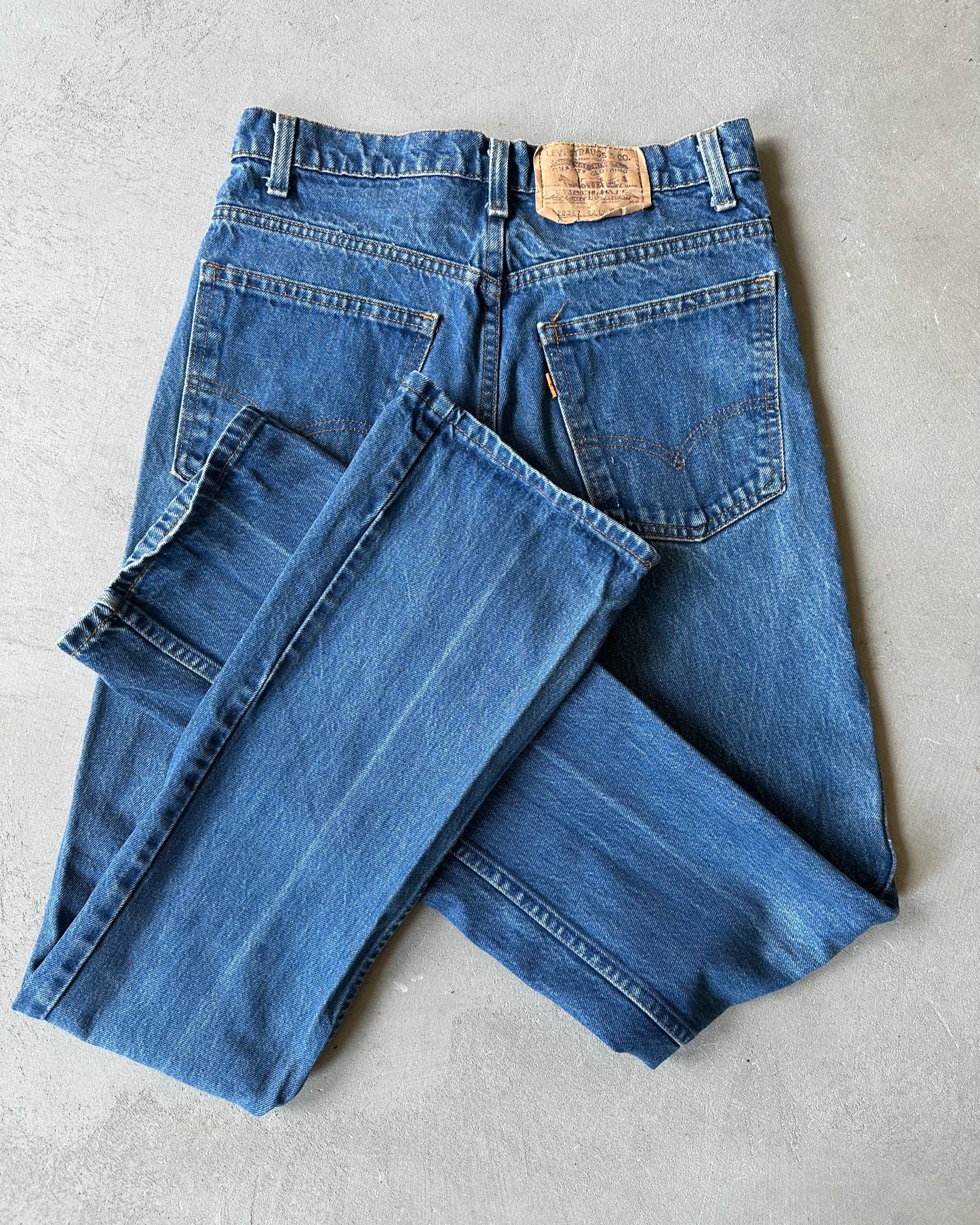 1980s - 571-0217 Orange Tab Levi's Jeans - 29x34