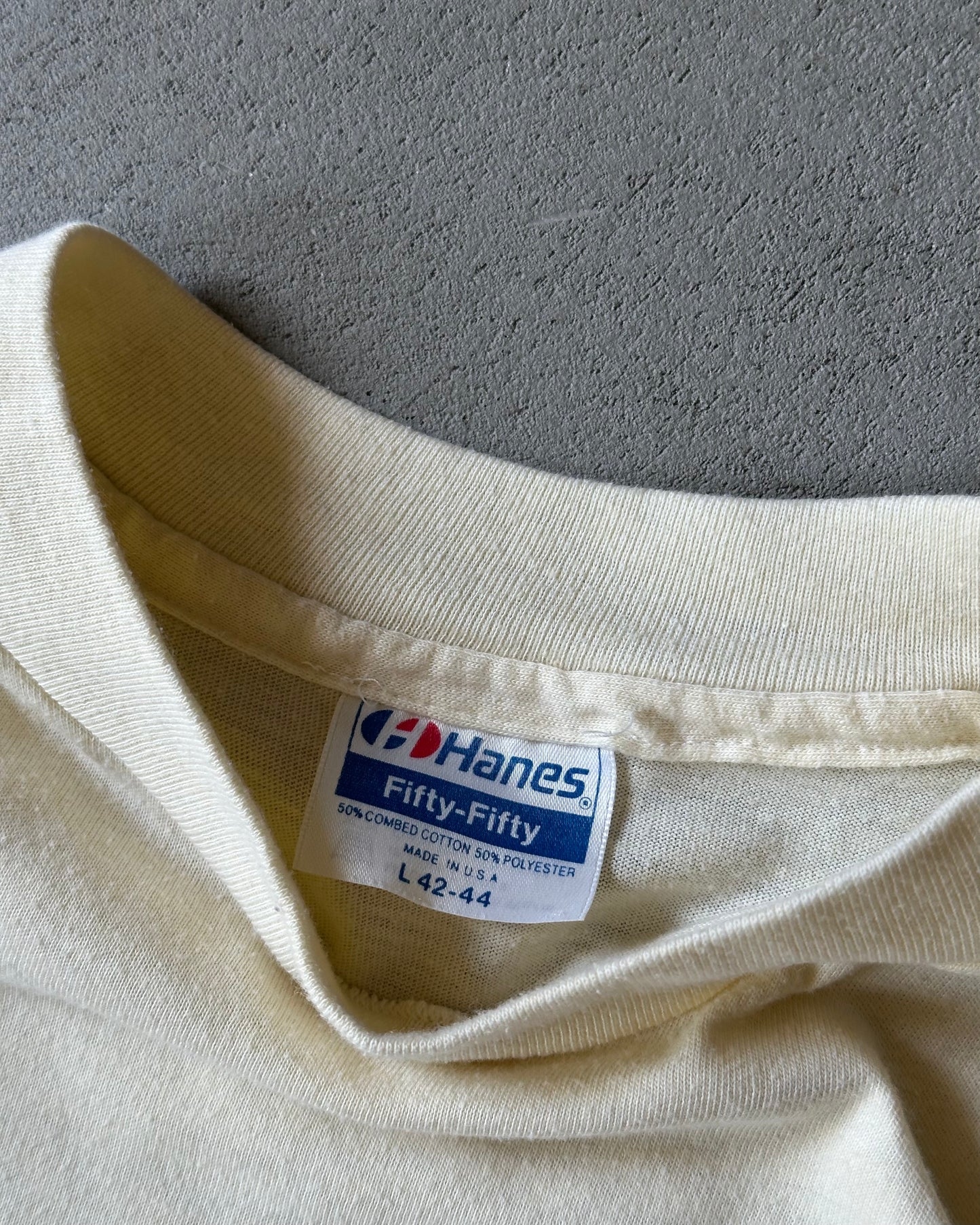 1980s- Cream Museum Of History T-Shirt - M