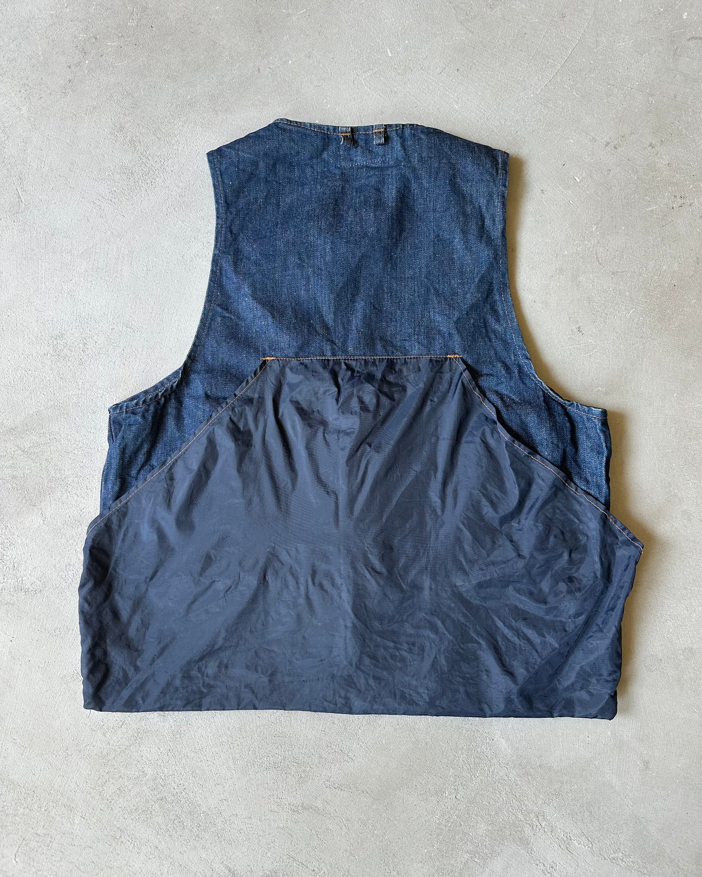 1980s - Denim Vest - L