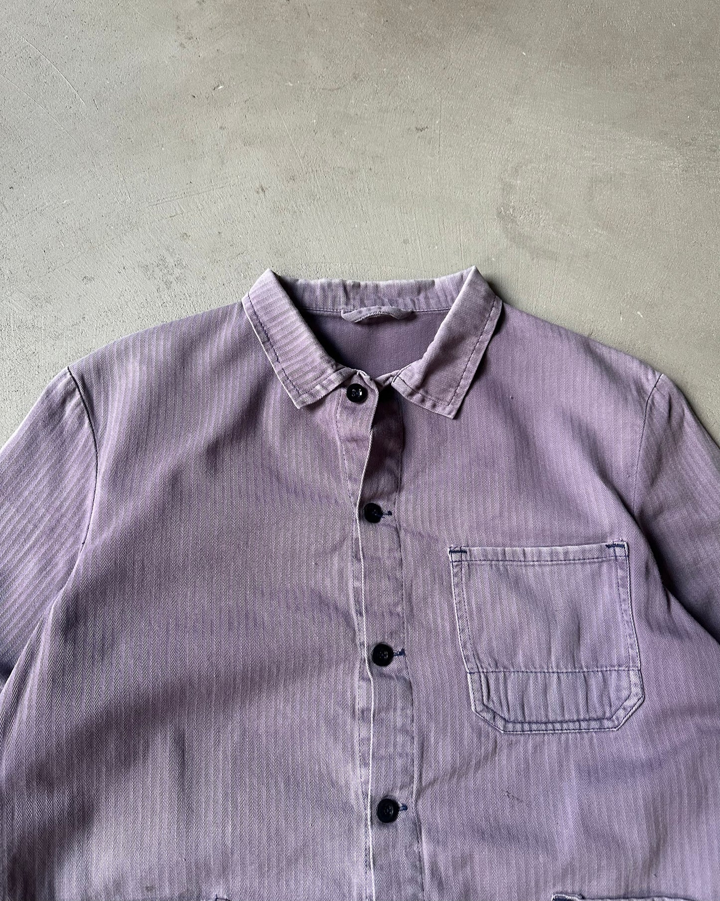 1970s - Lilac HBT Euro Chore - S