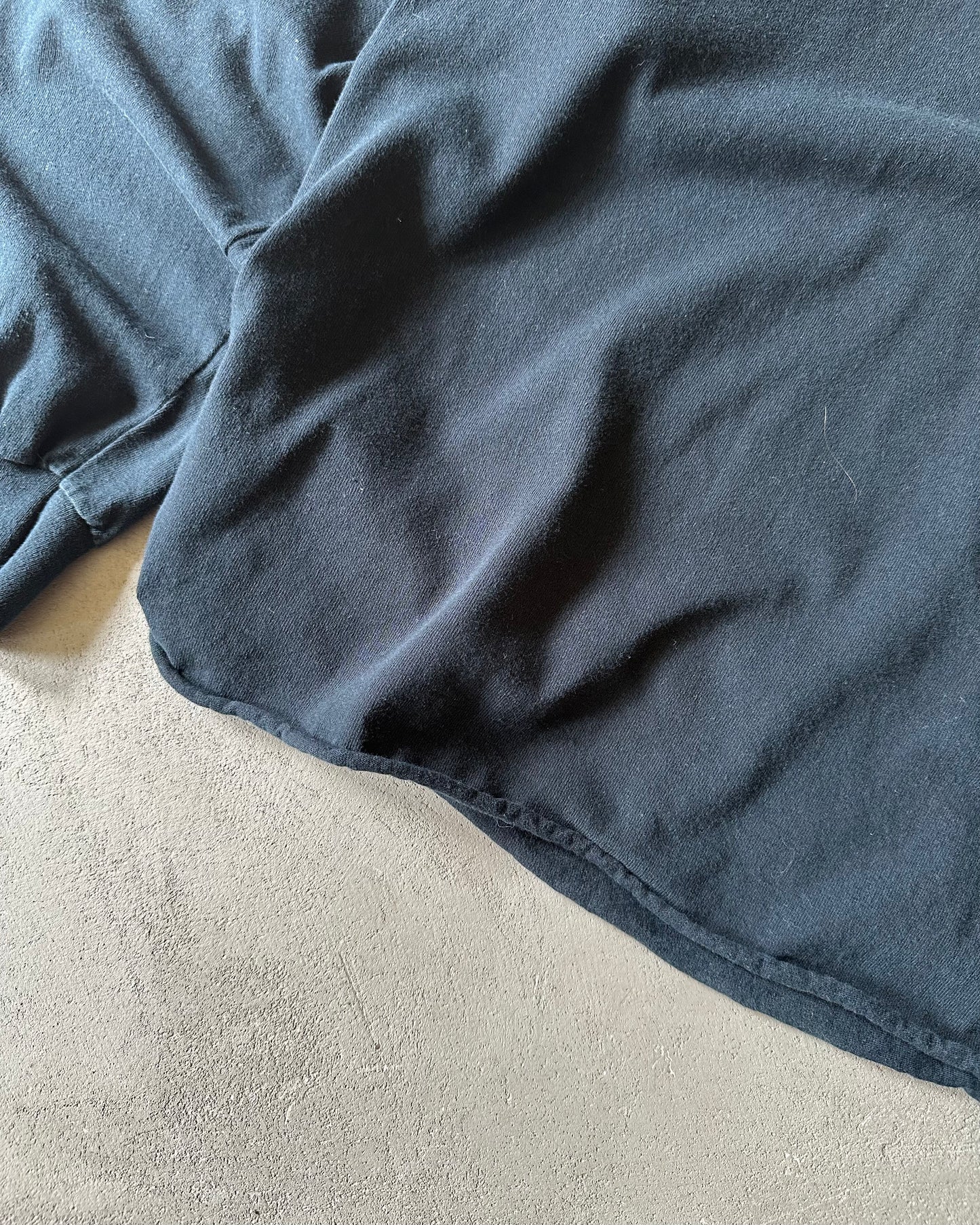 2000s - Distressed Black Support Performing Arts Longsleeve - XXL