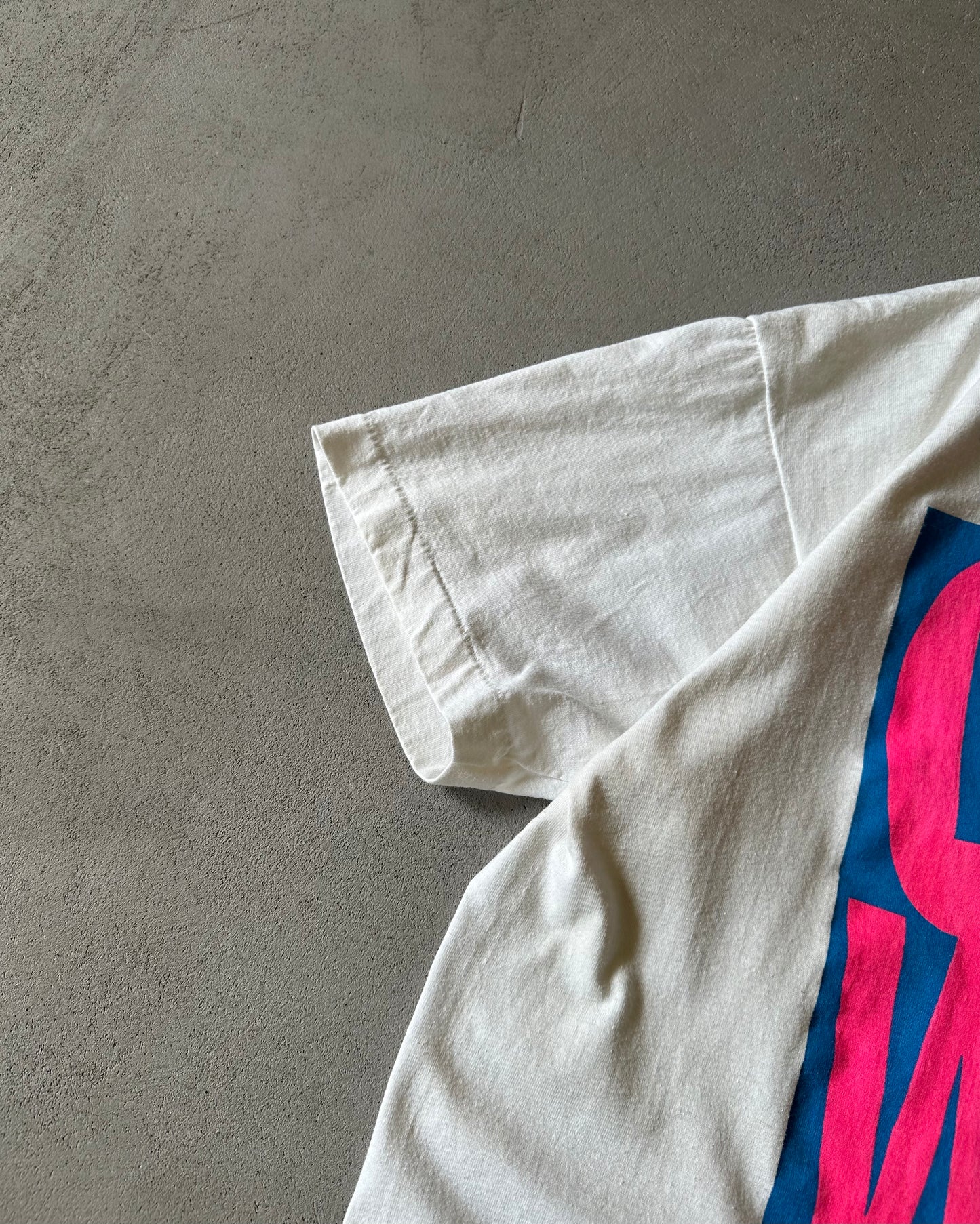 1990s - White Get Wet T-Shirt - M/L
