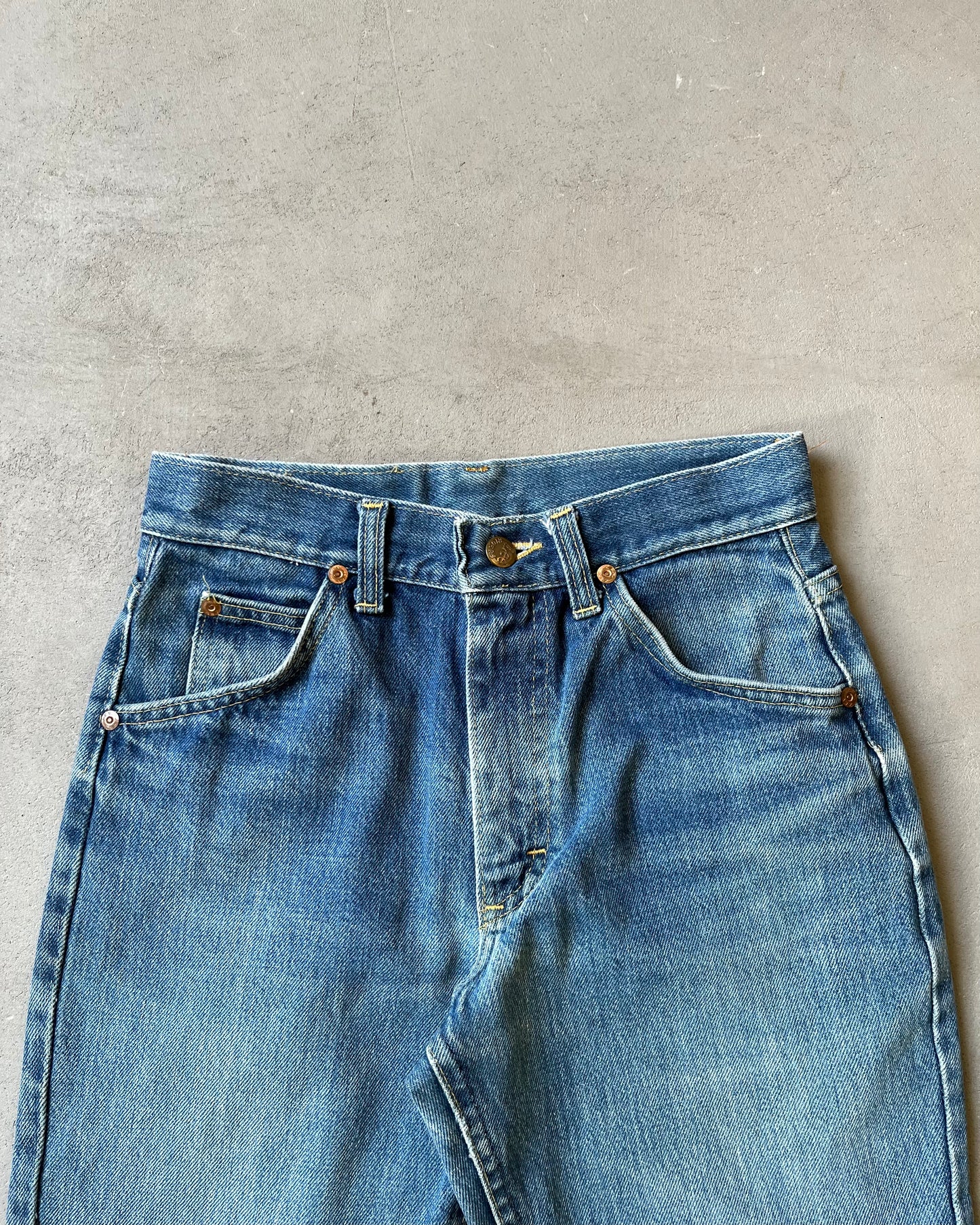 1980s - Faded LEE Riders Jeans - 25x33