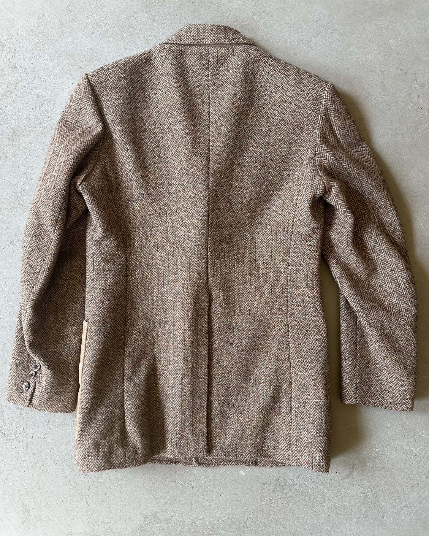 1980s - Tan/Multi Pendleton Tweed Blazer - 40