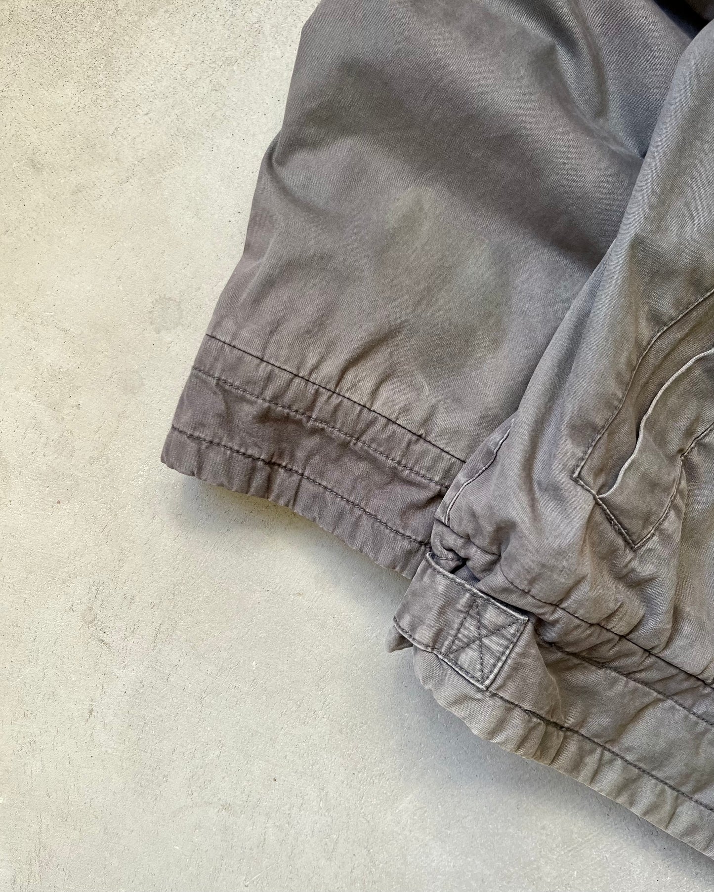 1990s - Charcoal Marlboro Bomber Jacket - XL