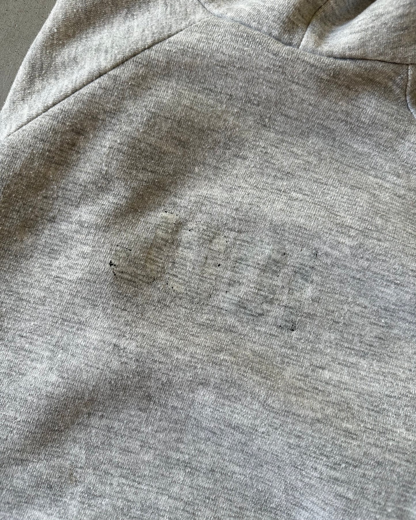 1970s - Athletic Grey Immanuel Lutheran Hornets Hoodie - XS