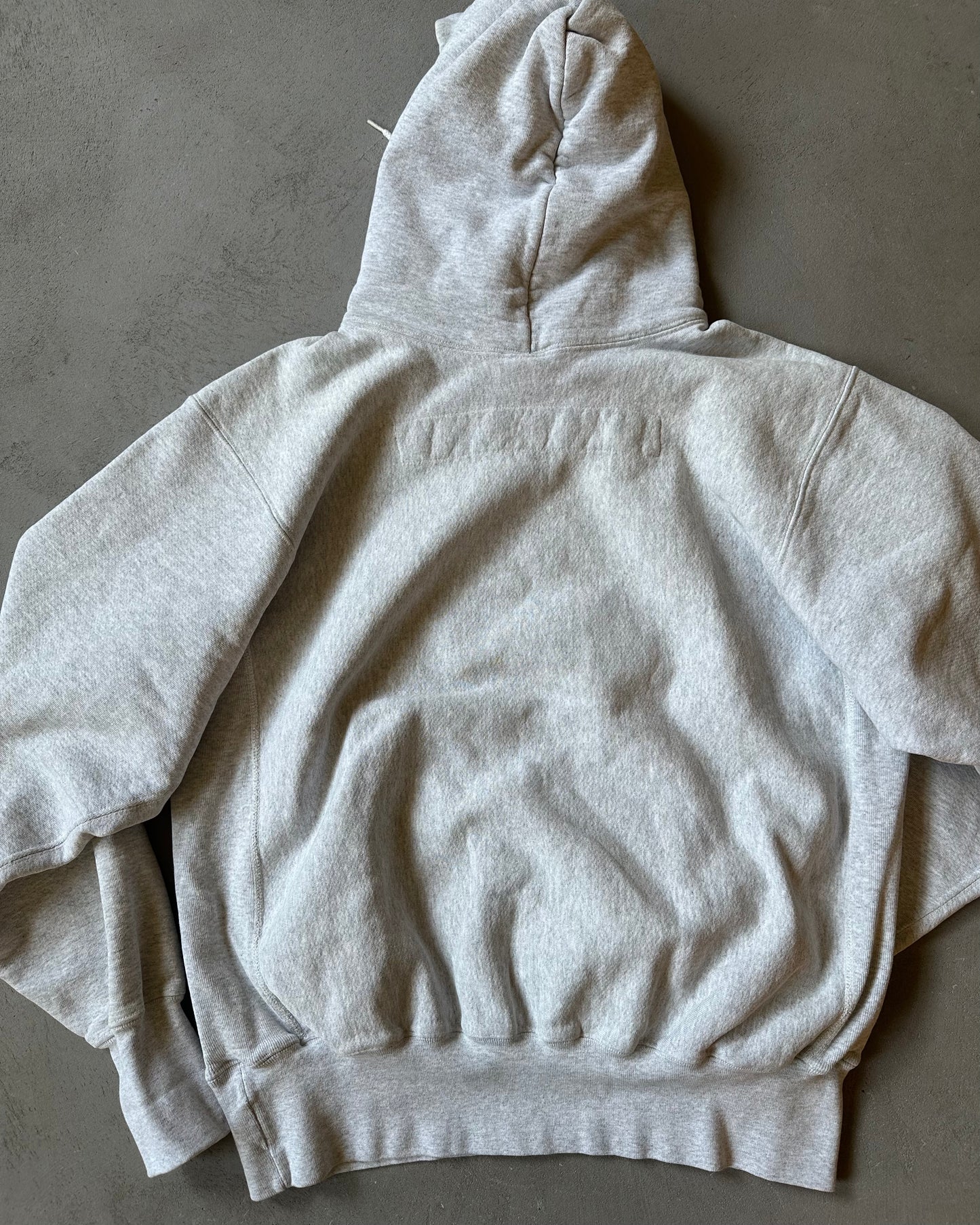 1990s - Athletic Grey U.S. Naval Academy Hoodie - L