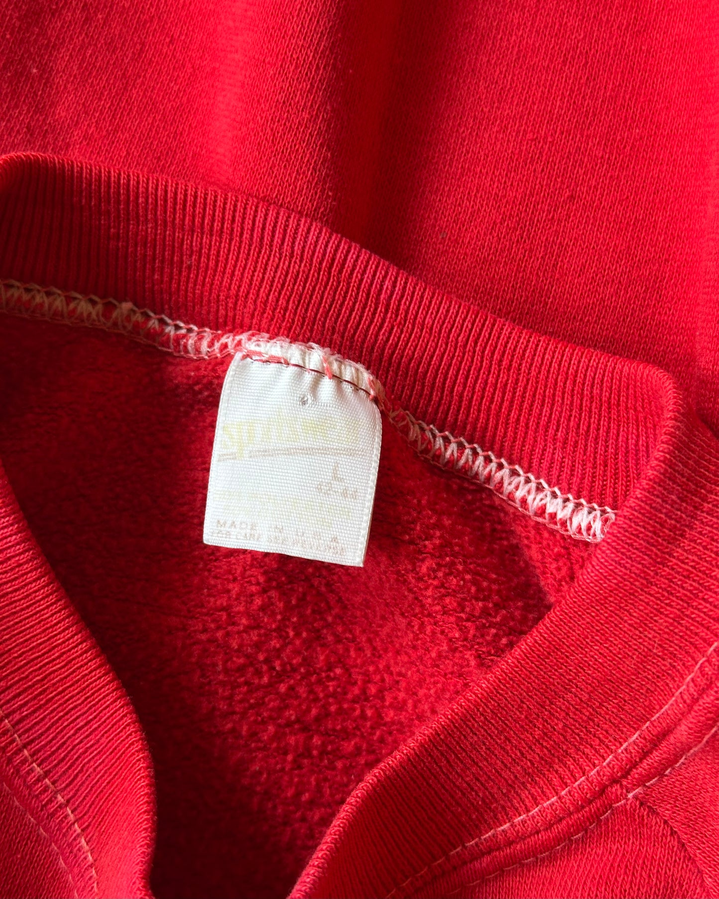 1980s - Red University of Alabama Crewneck - S