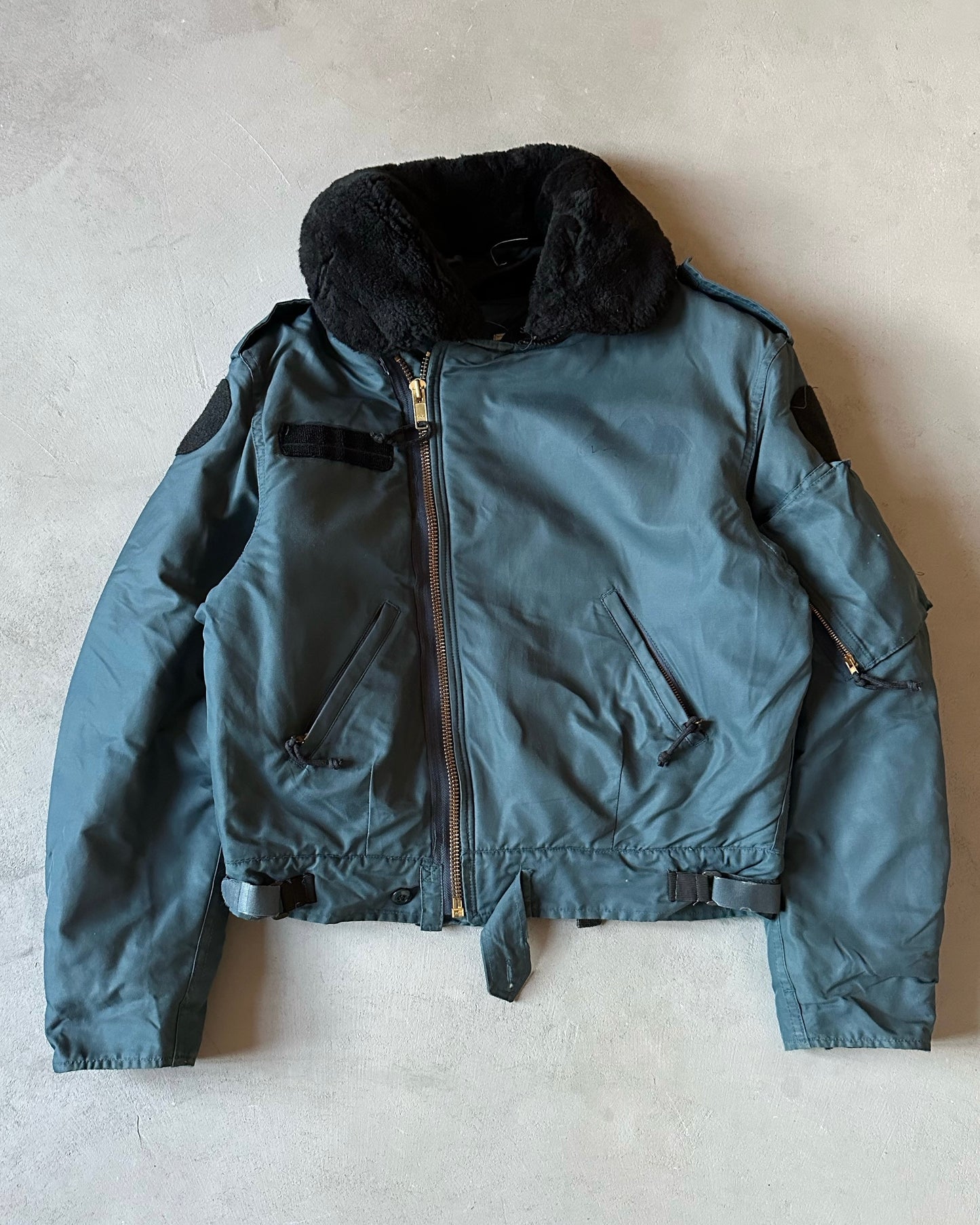 1990s - Navy Aviator Jacket - 40 Long