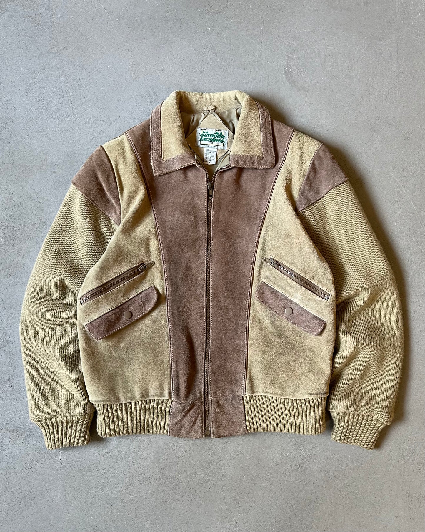 1970s - Tan Suede Jacket - M