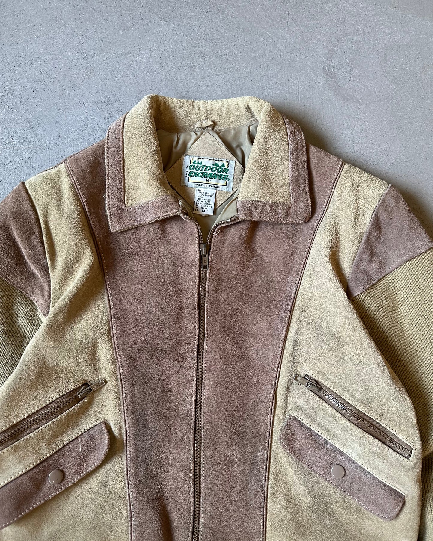 1970s - Tan Suede Jacket - M