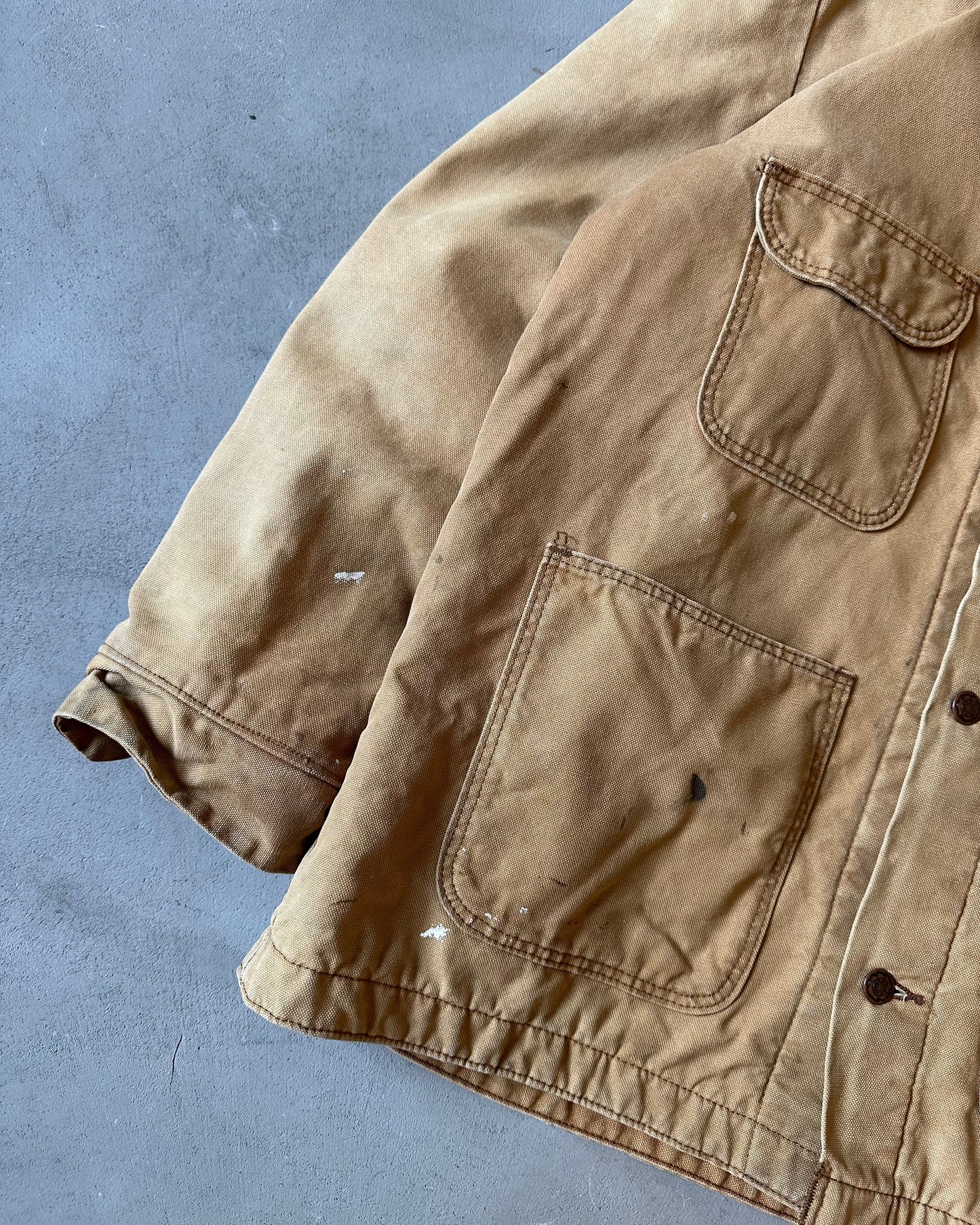 1990s - Distressed Big Ben Chore Coat - M/L