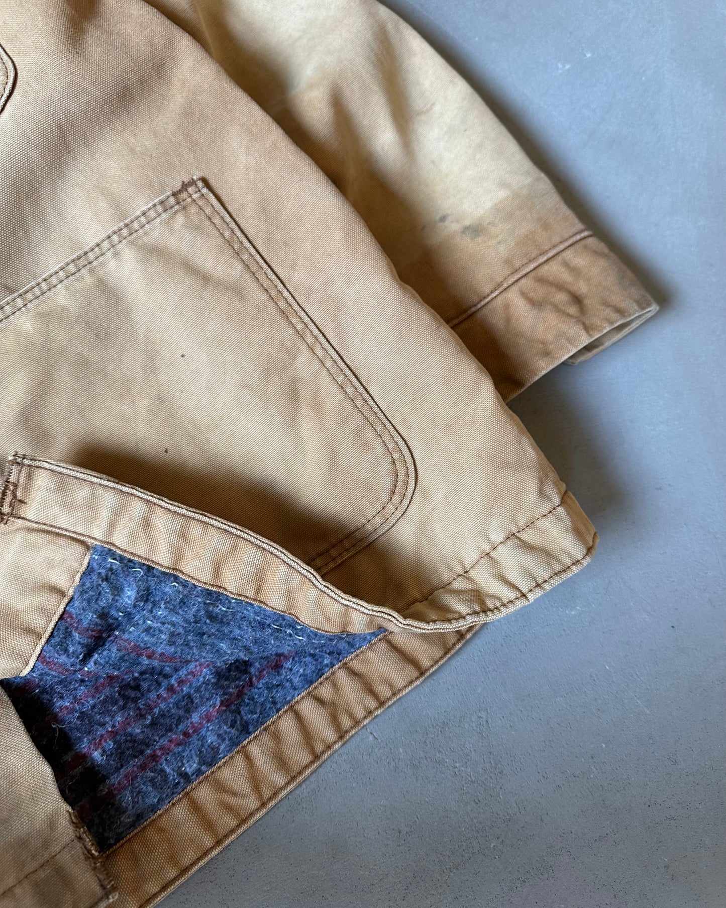 1990s - Distressed Big Ben Chore Coat - M/L