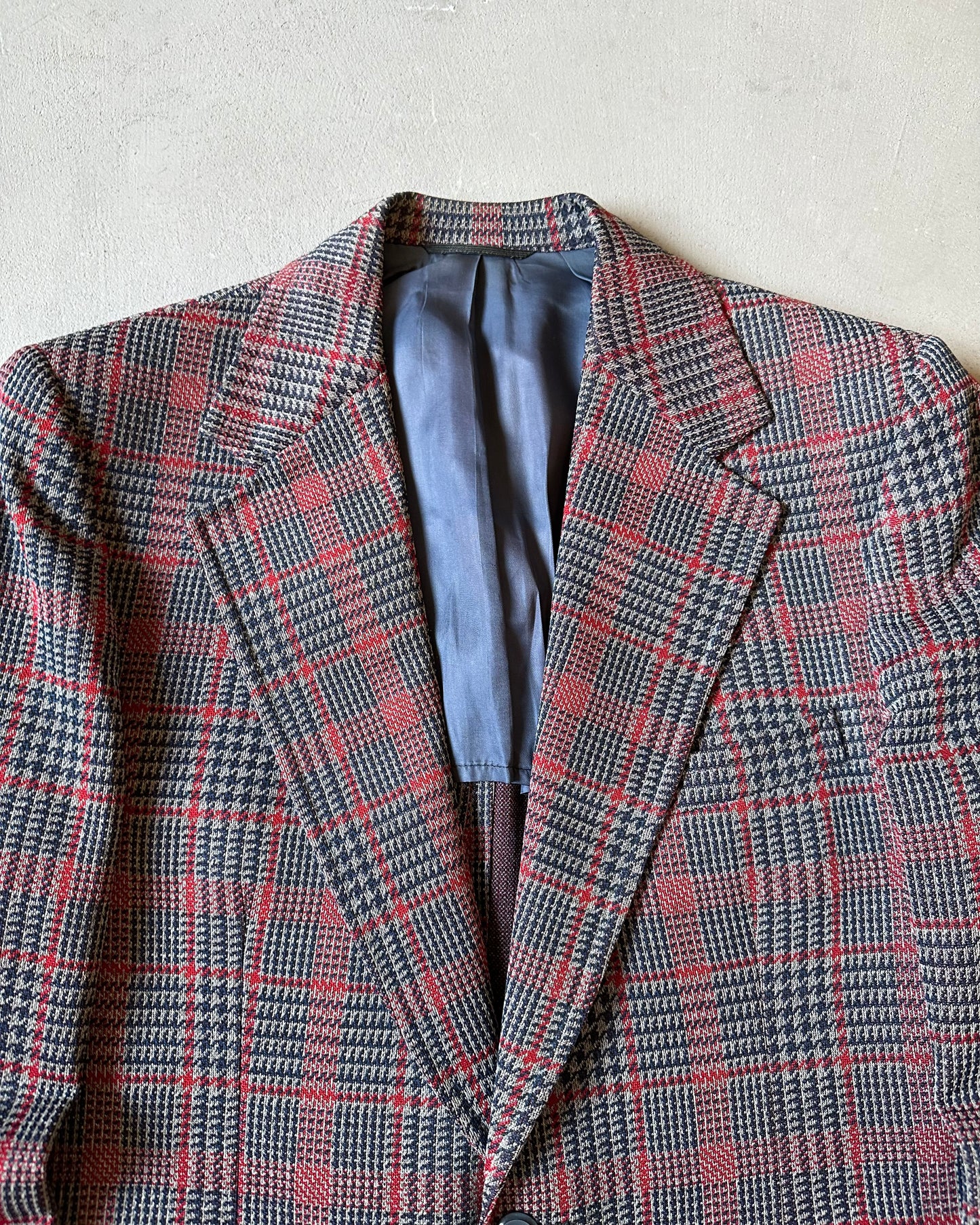 1970s - Navy/Red Shields & Park Blazer - 38R
