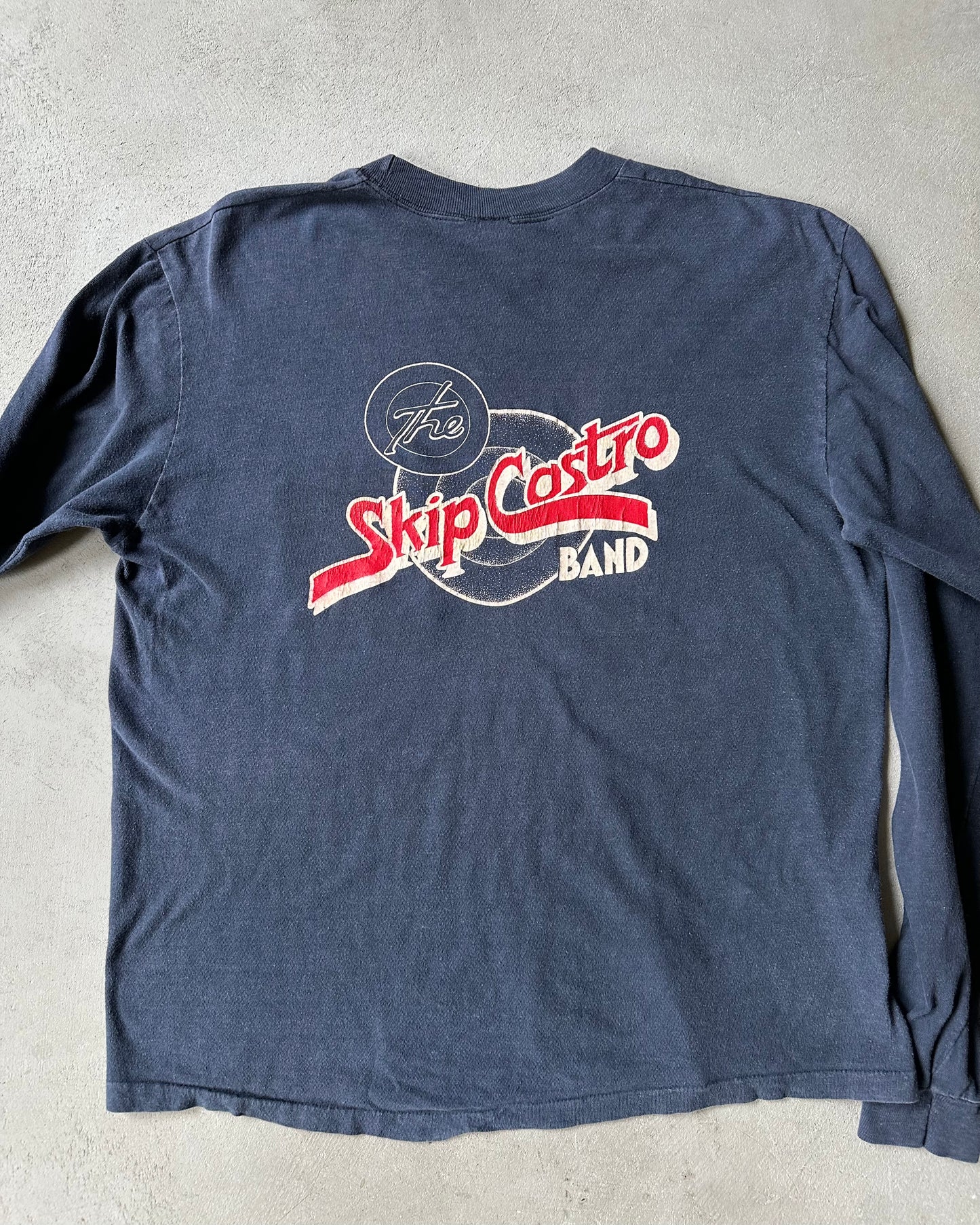 1980s - Navy Midnight Records Longsleeve - M