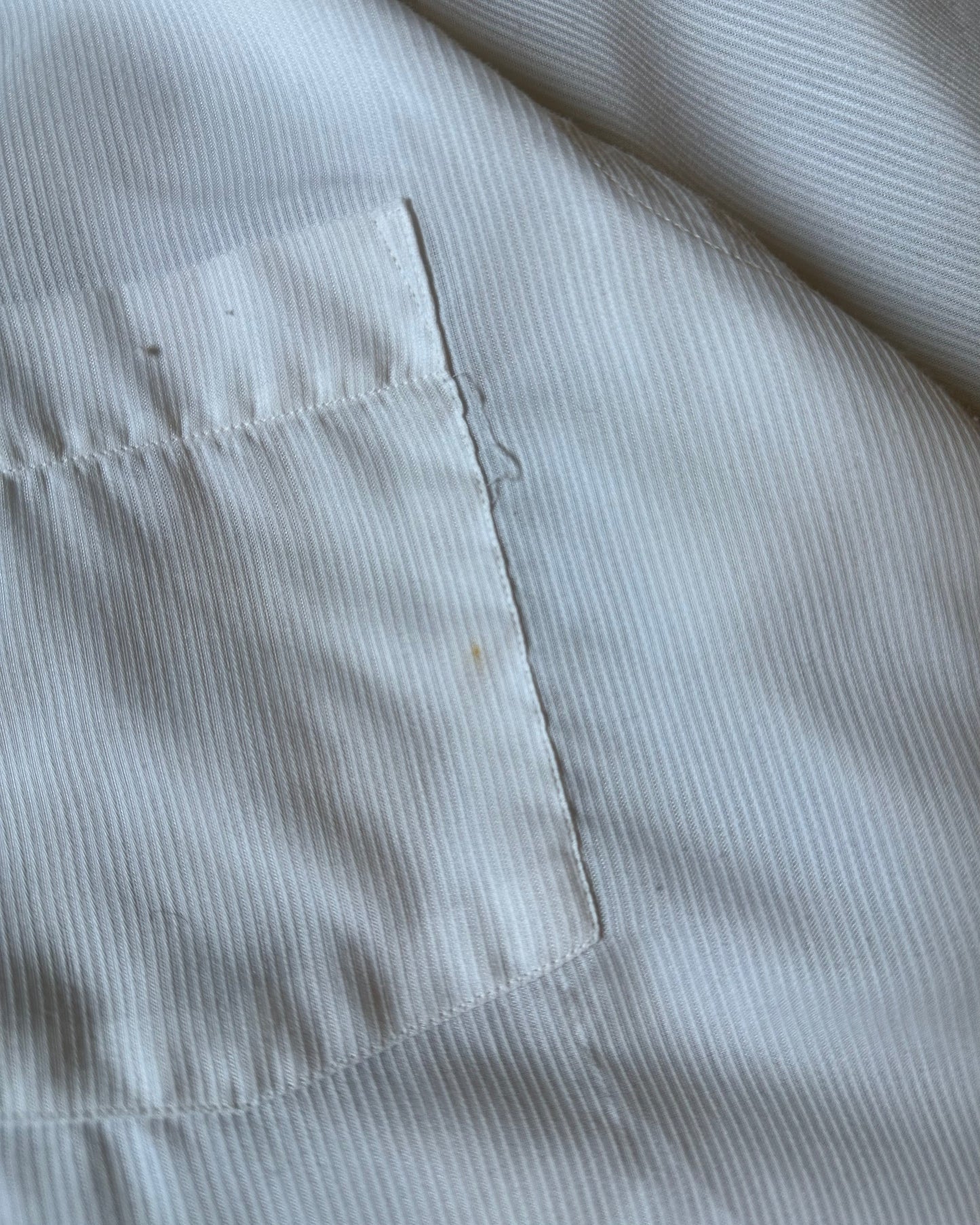 1980s - White Christian Dior Button Up - M/L