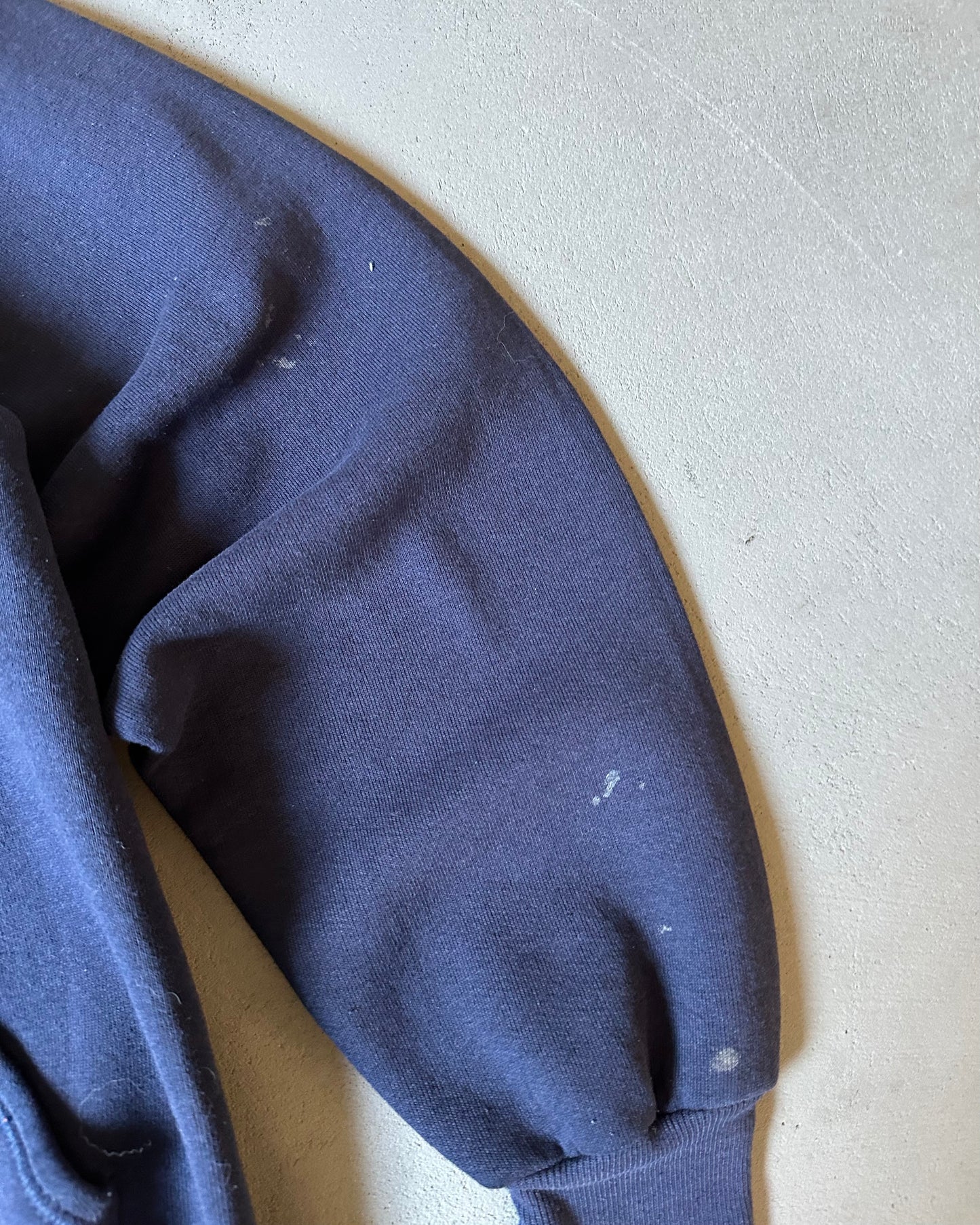 1990s - Distressed Navy "Northeastern" Hoodie - XS