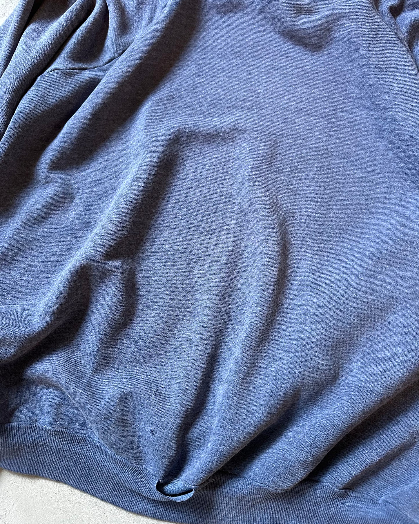 1970s - Faded Navy "Folk Festival" Crewneck - XL