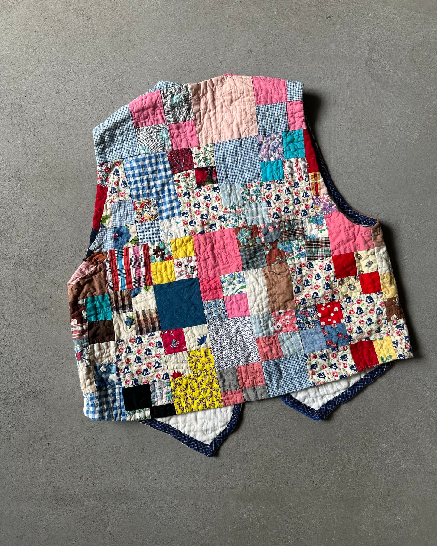 1970s - Quilted Vest - S/M