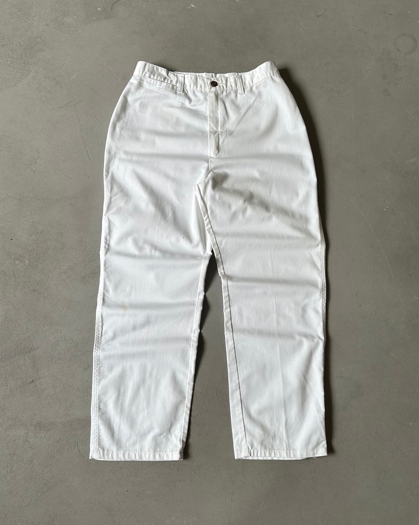 1970s - White Sears Women's Pants - 29x27