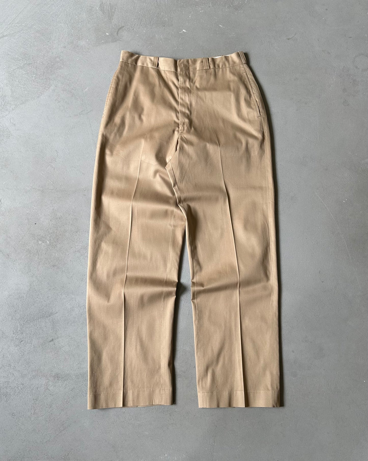 1960s - Tan Chinos - 30x31