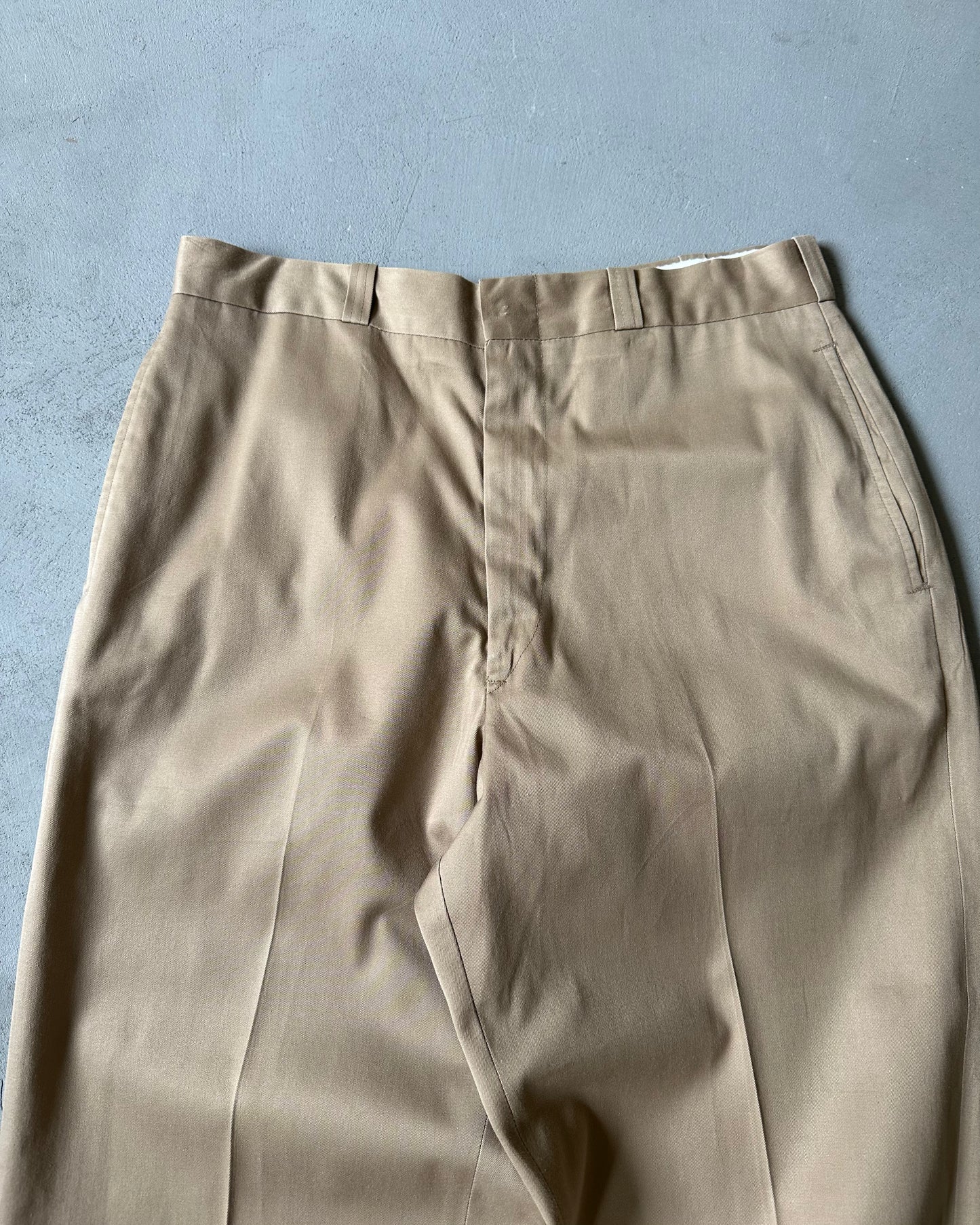 1960s - Tan Chinos - 30x31