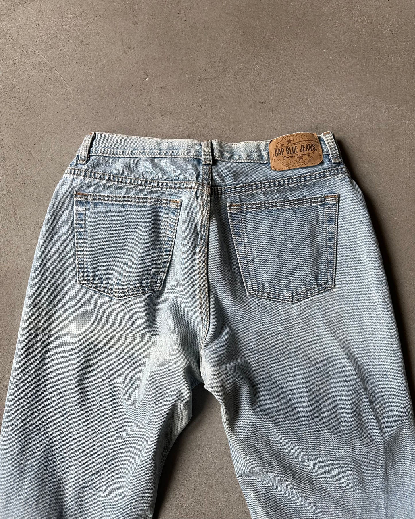 1990s - Lightwash GAP Women's Bootcut Jeans - 31x31