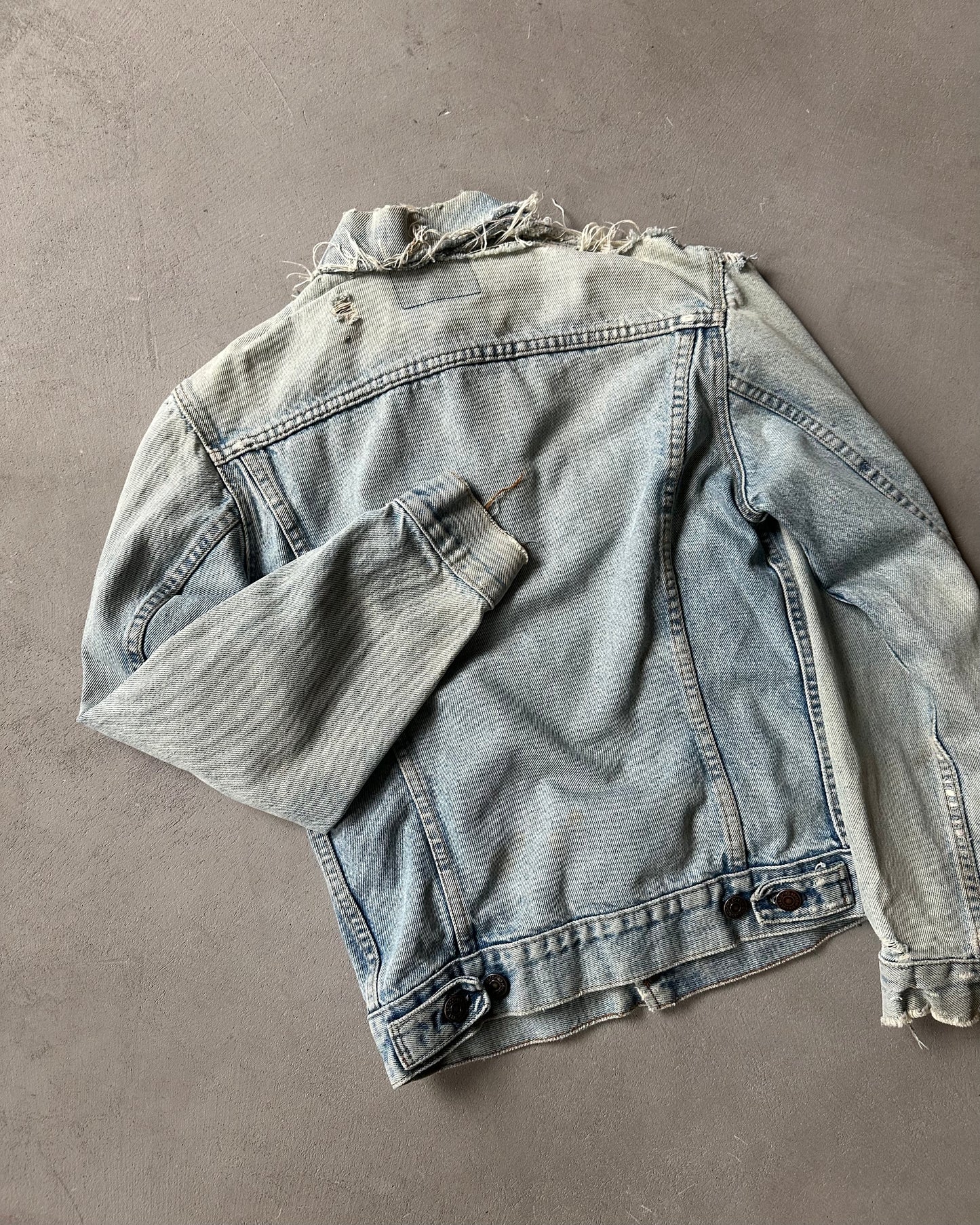 1980s - Trashed Levi's Type III Jeans - XS/S