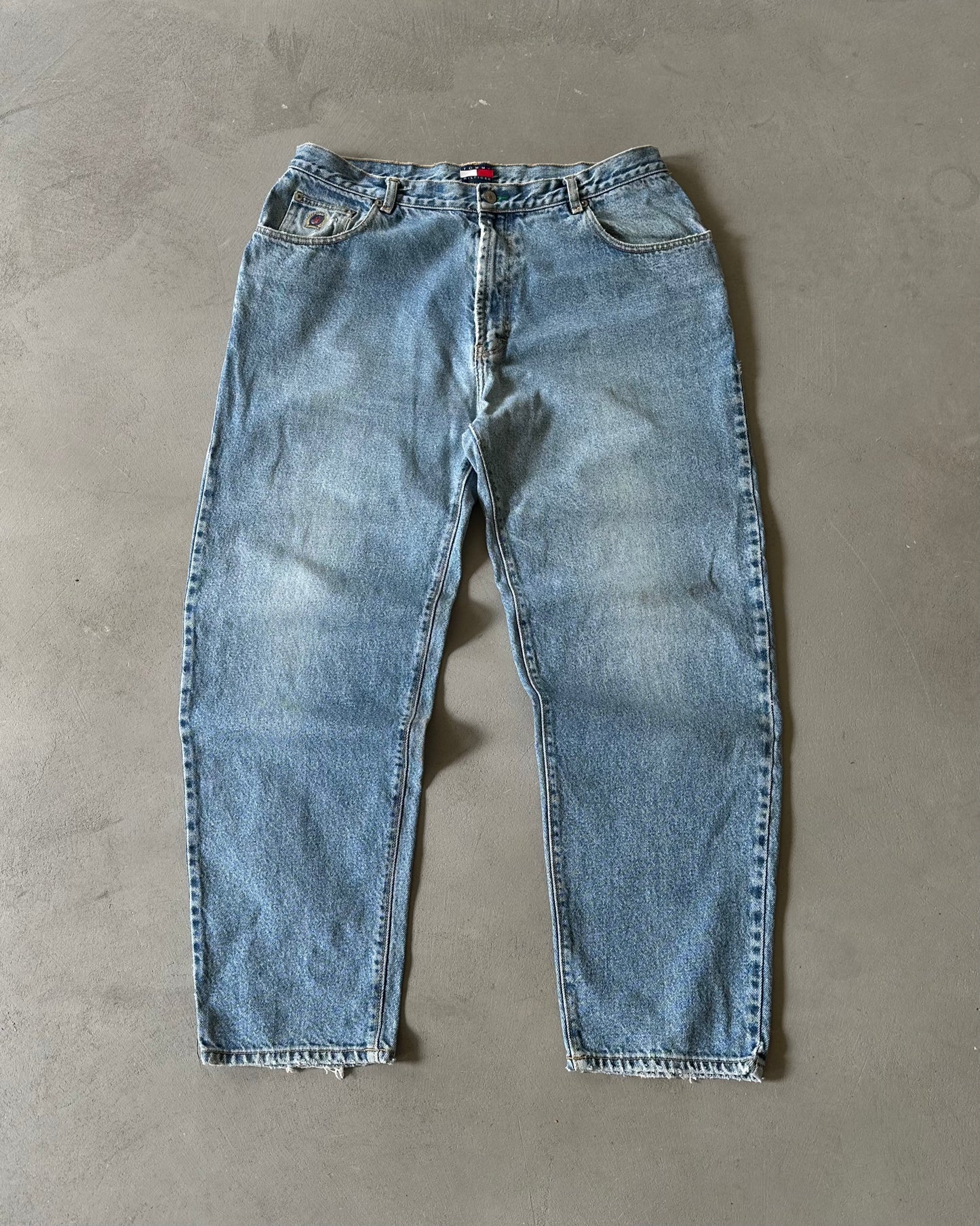 1990s - Tommy Hilfiger Loose Jeans - 36x30