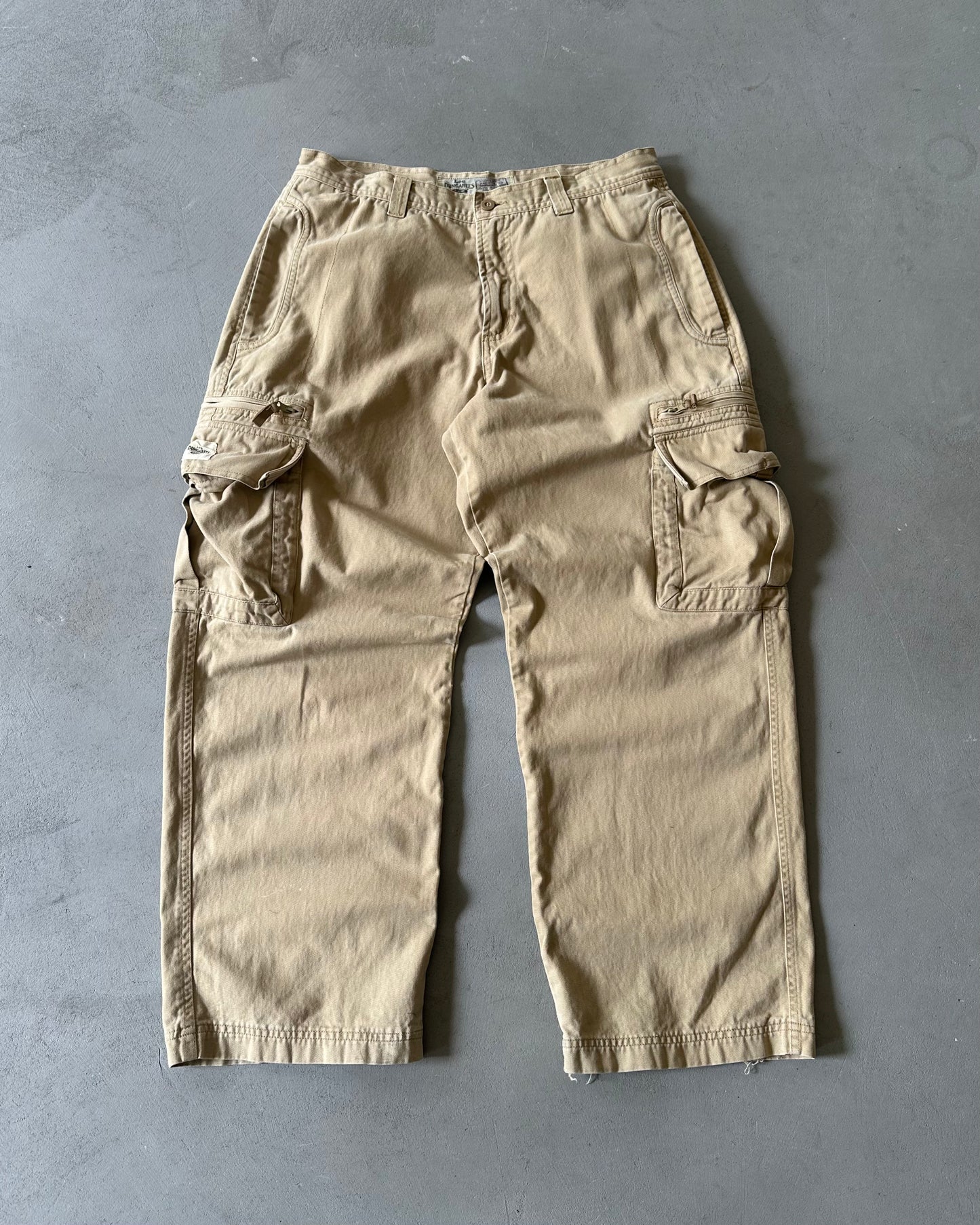 2000s - Tan LEE Dungarees Cargo Pants - 31x29