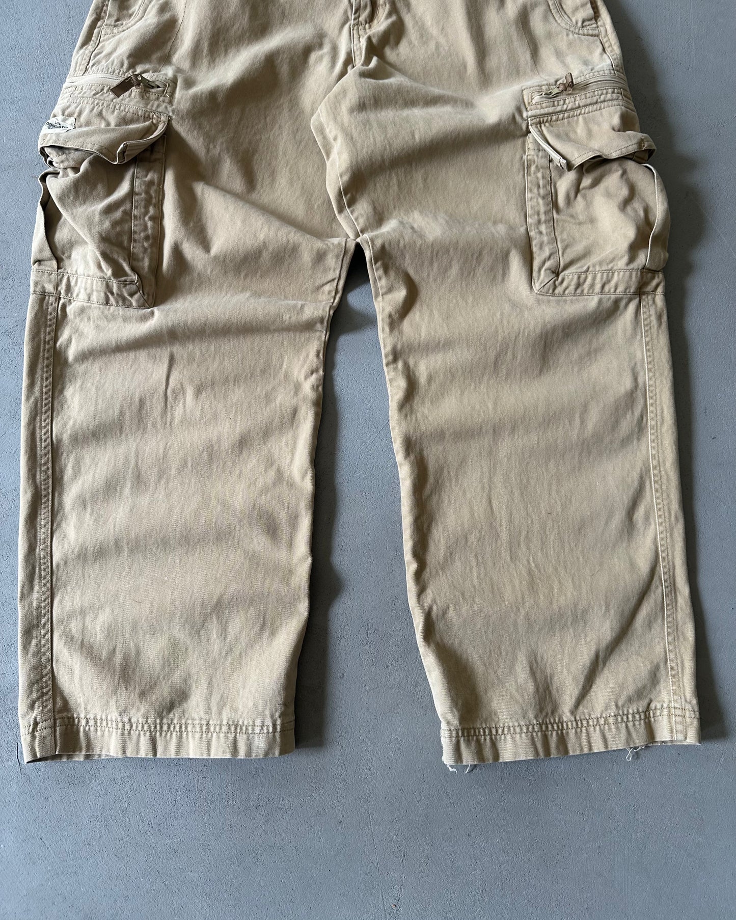 2000s - Tan LEE Dungarees Cargo Pants - 31x29