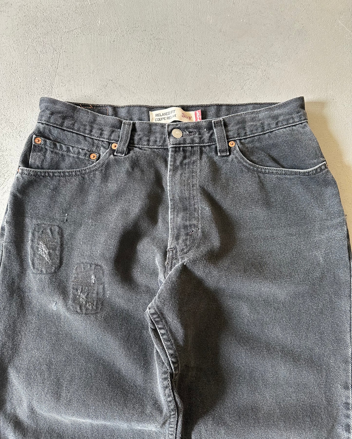 2000s - Distressed 550 Levi's Jeans - 31x27