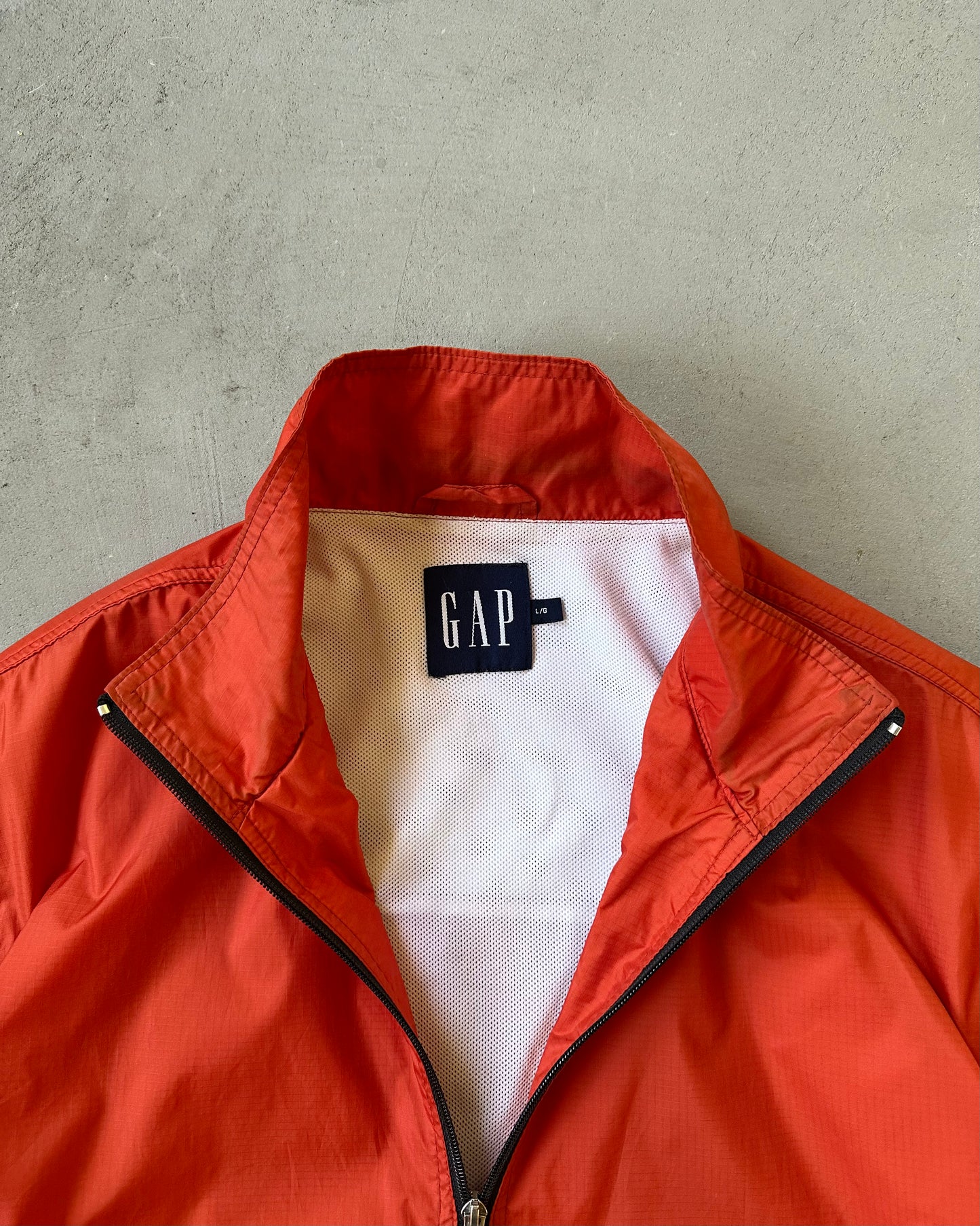 2000s - Burnt Orange GAP Windbreaker - L