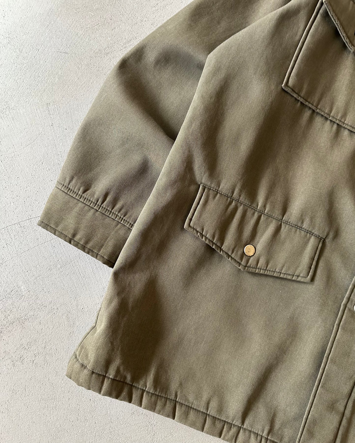 1960s - Dark Green Sears Work Jacket - L/XL