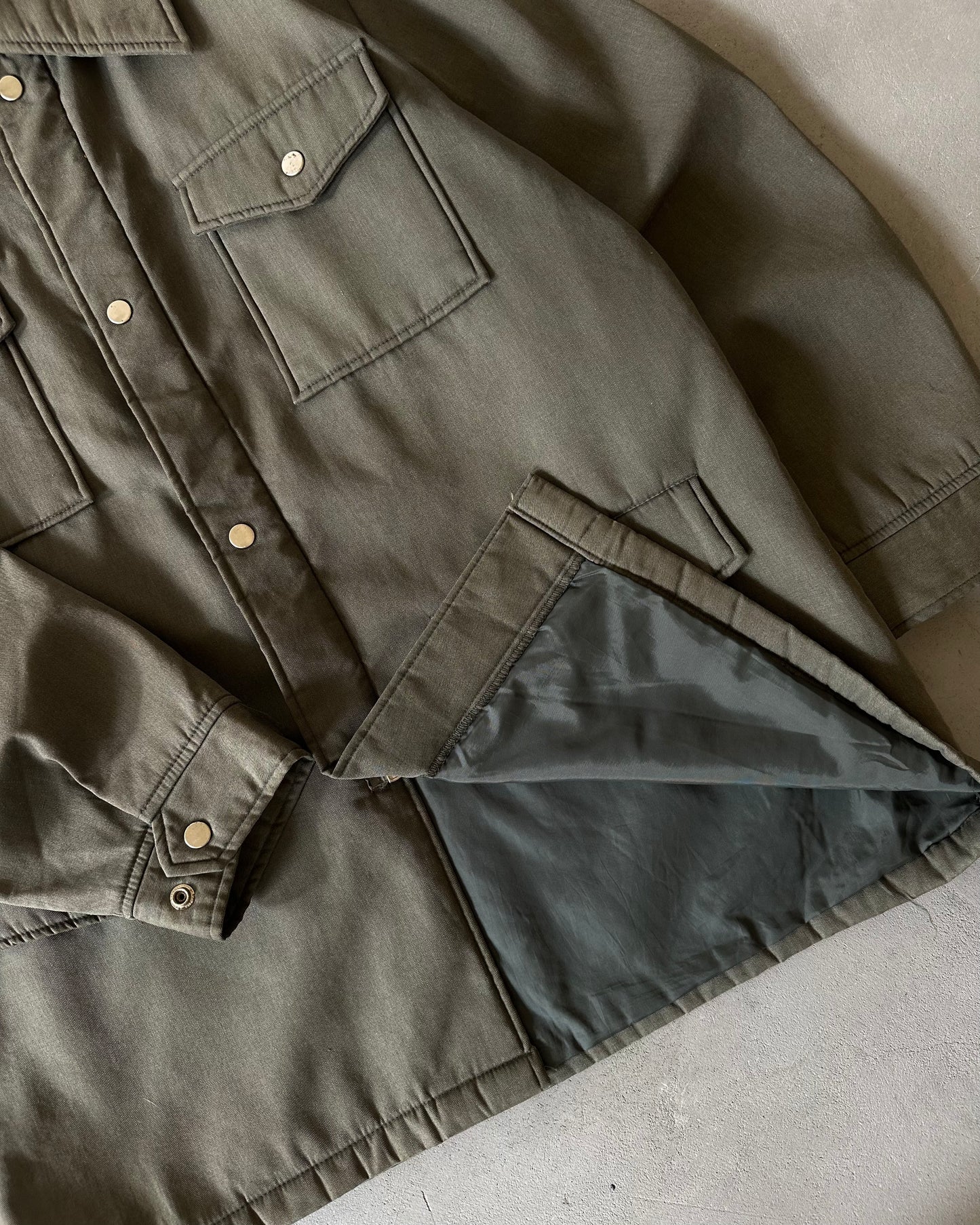 1960s - Dark Green Sears Work Jacket - L/XL