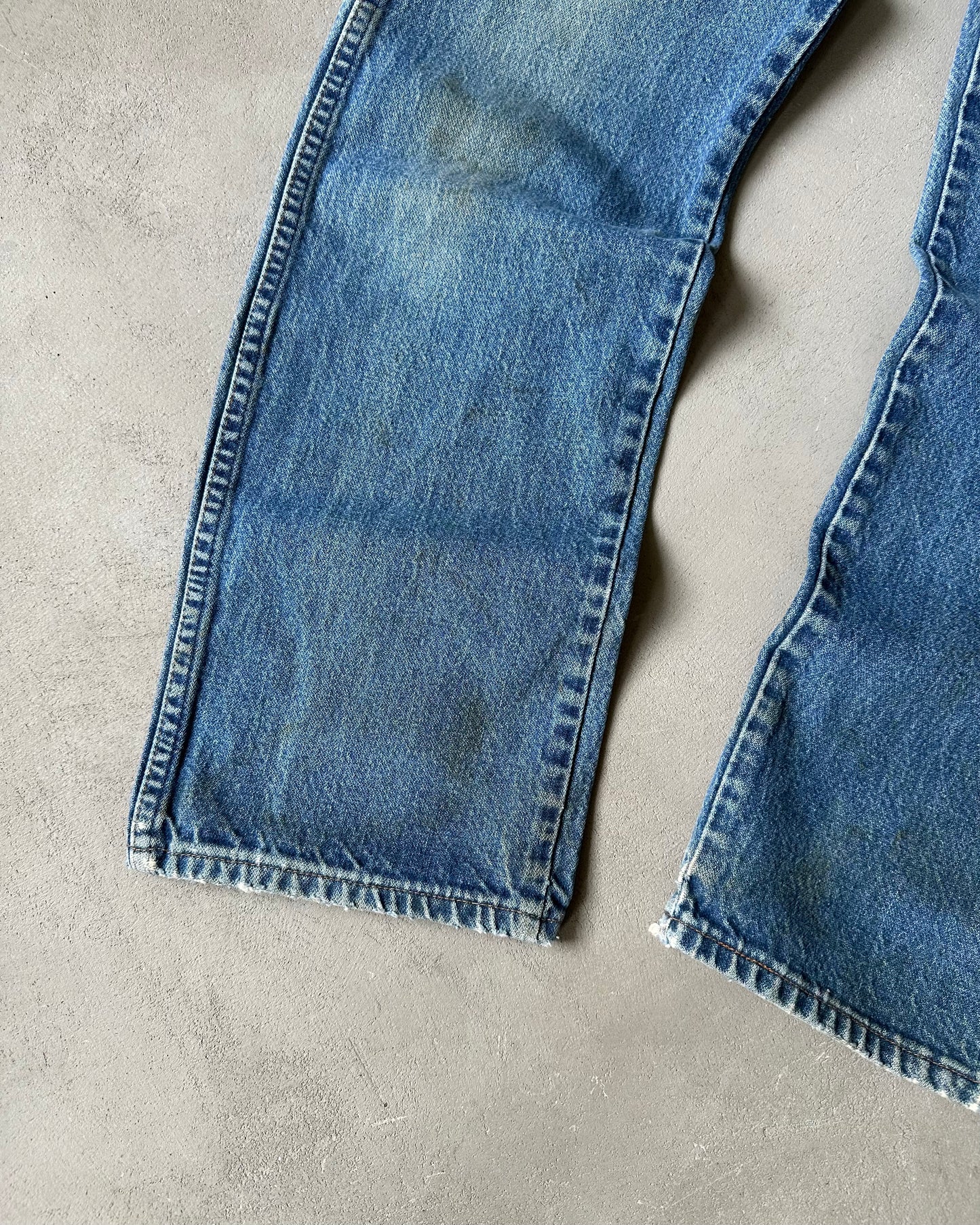 1980s - Distressed 13MWZ Wrangler Jeans - 29x31