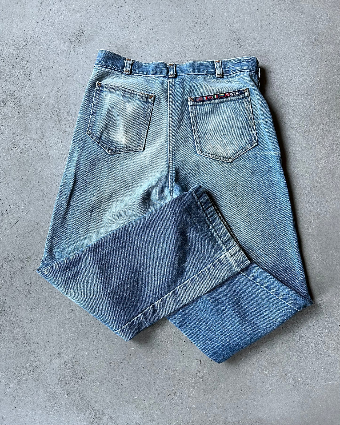 1970s - Faded VISA Jeans - 29x27