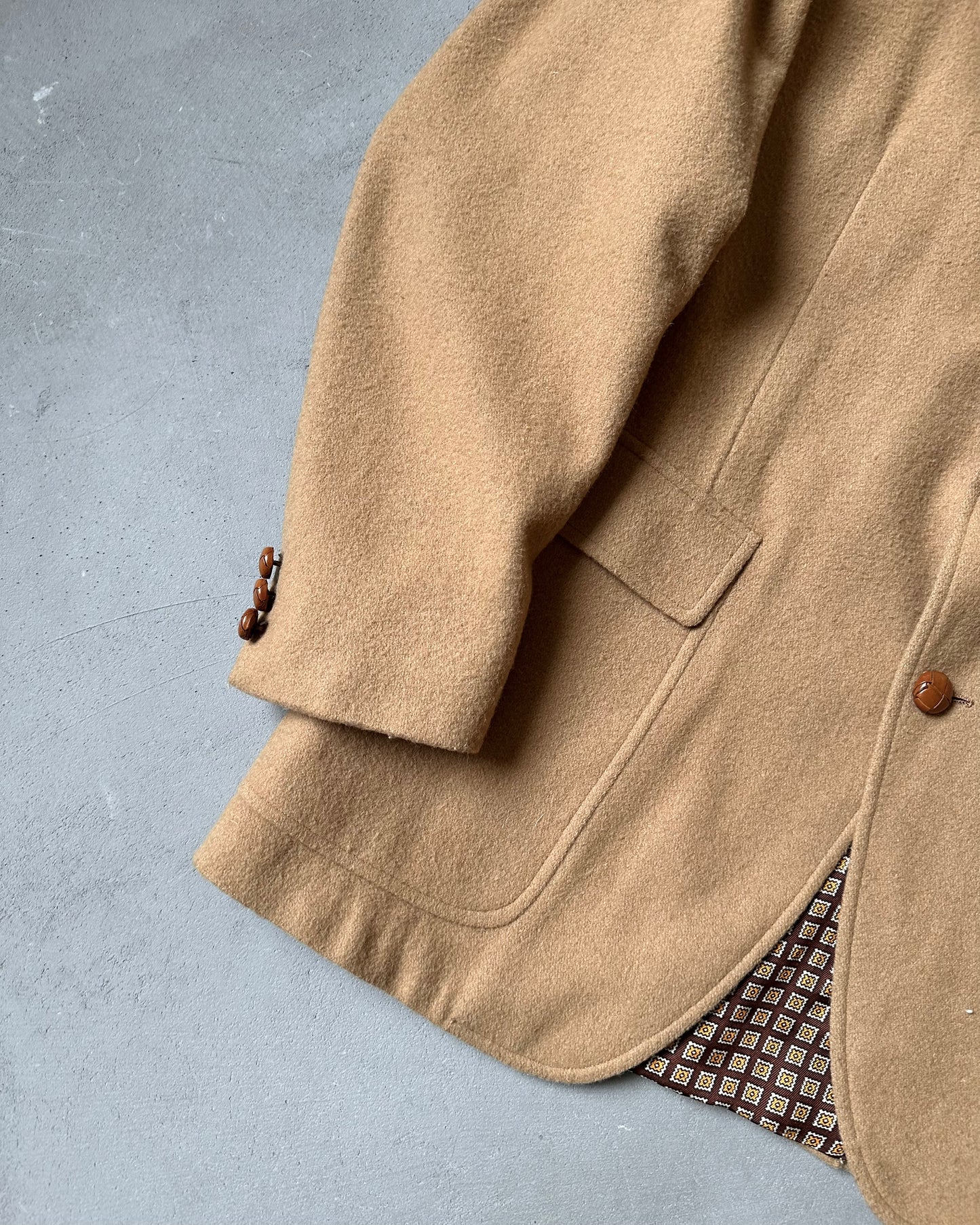 1970s - Camel Bal-Paca Blazer - 42