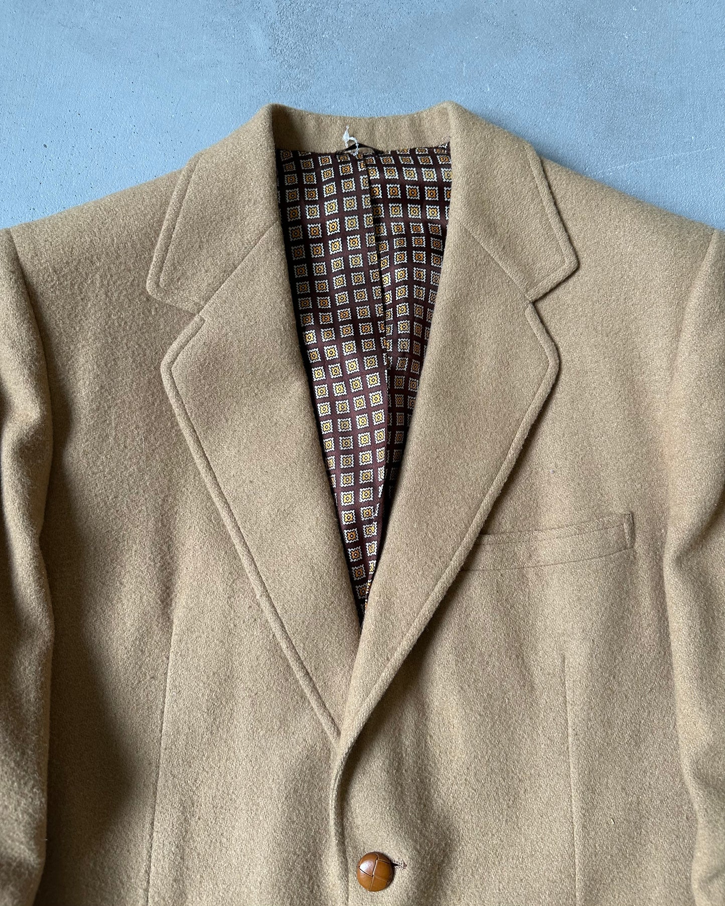1970s - Camel Bal-Paca Blazer - 42