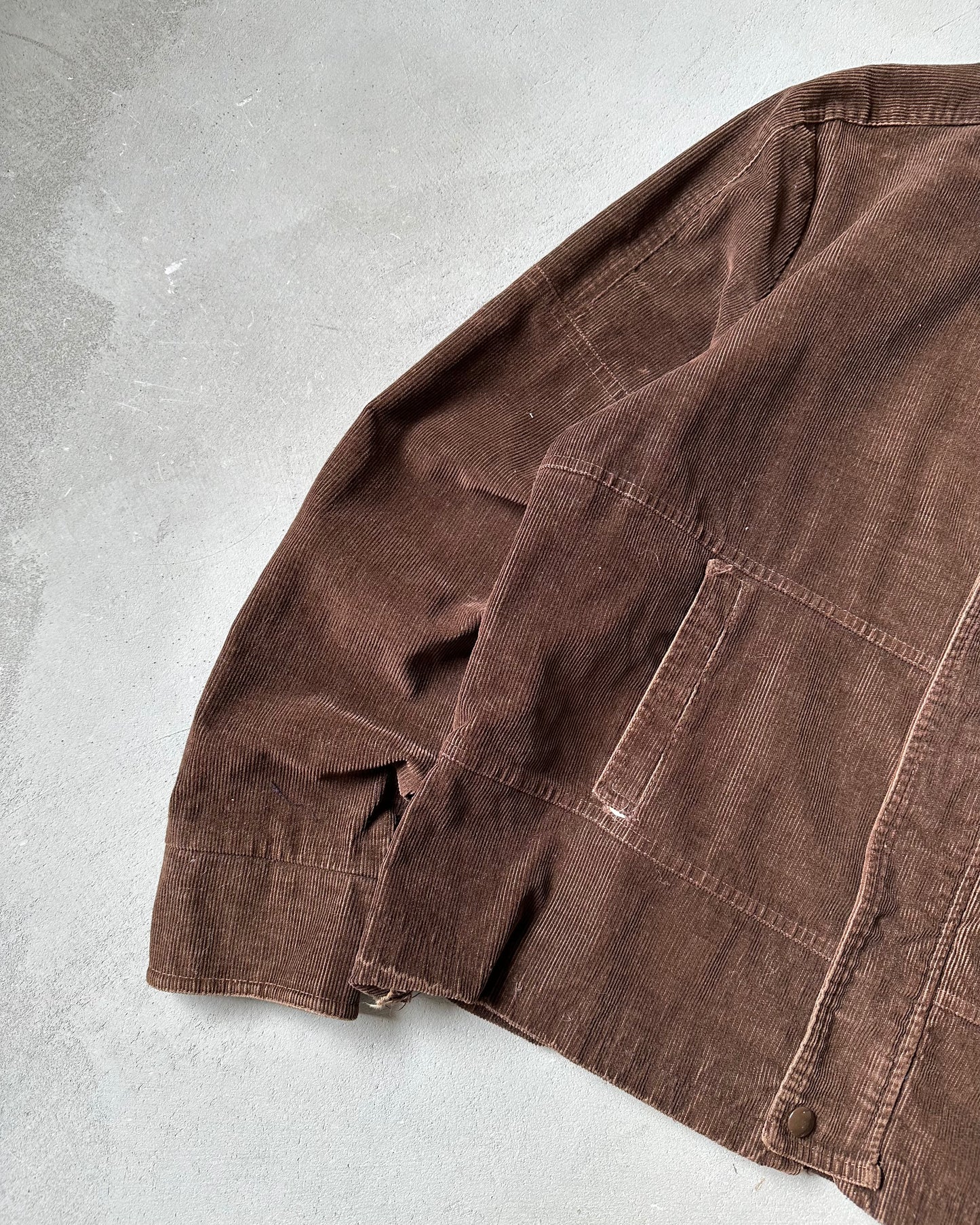 1980s - Brown Mac Mor Corduroy Jacket - M/L