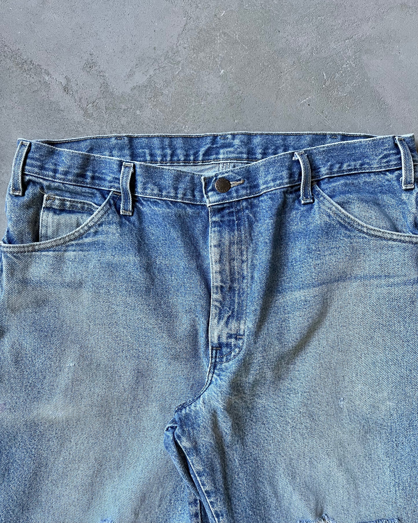 Années 2000 - Jean charpentier Dickies usé - 35x32