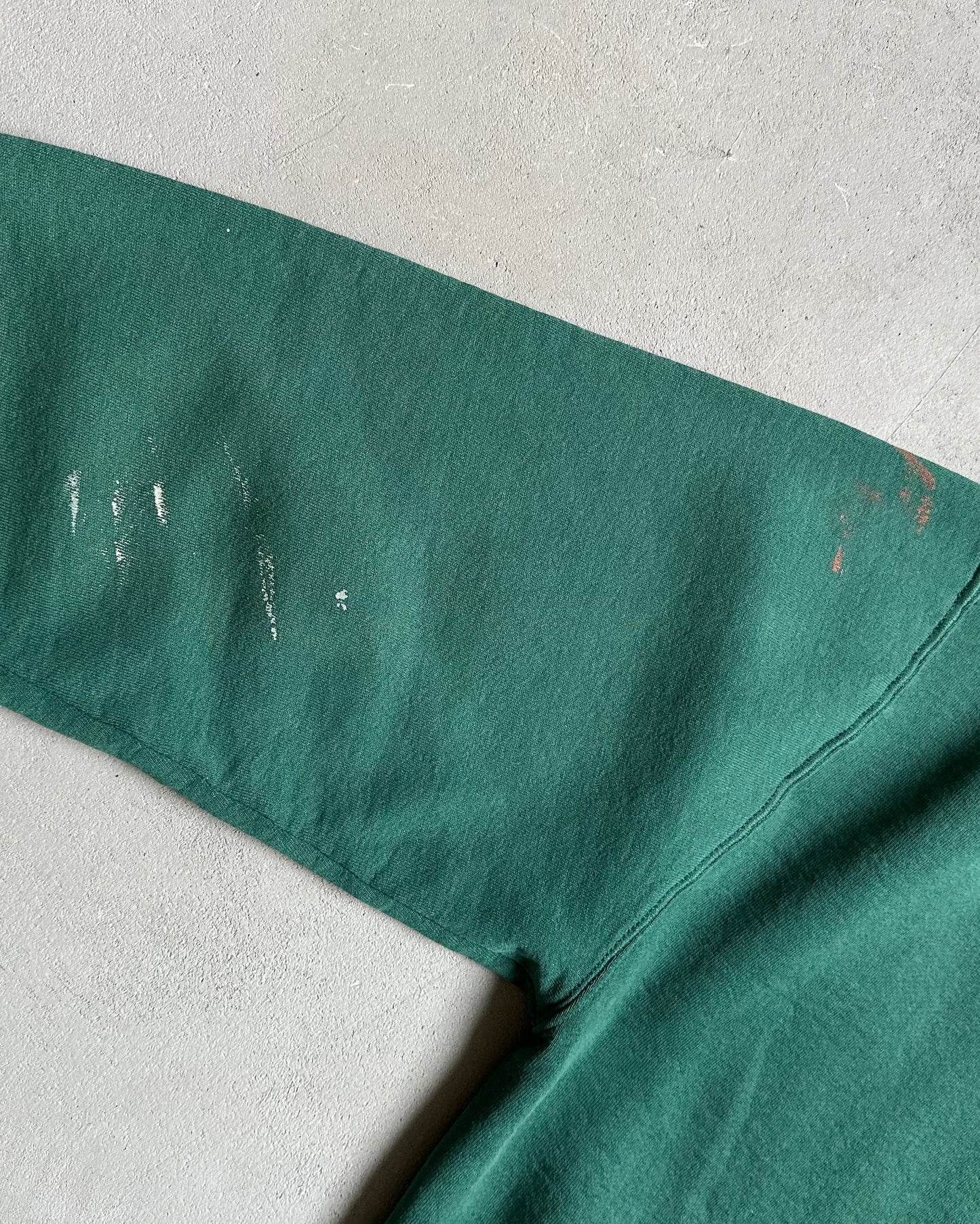 1990s - Green Russell Athletic Crewneck - L