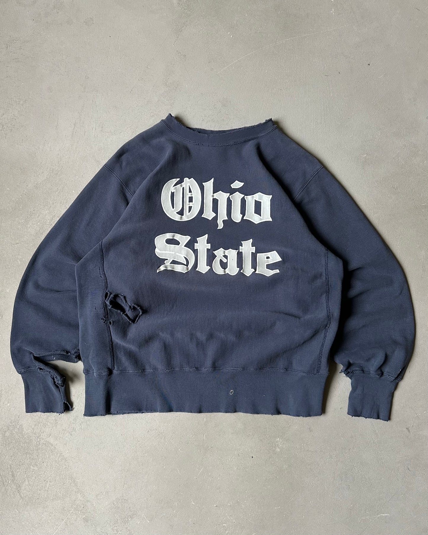 1980s - Distressed Ohio State Champion RW Crewneck - M