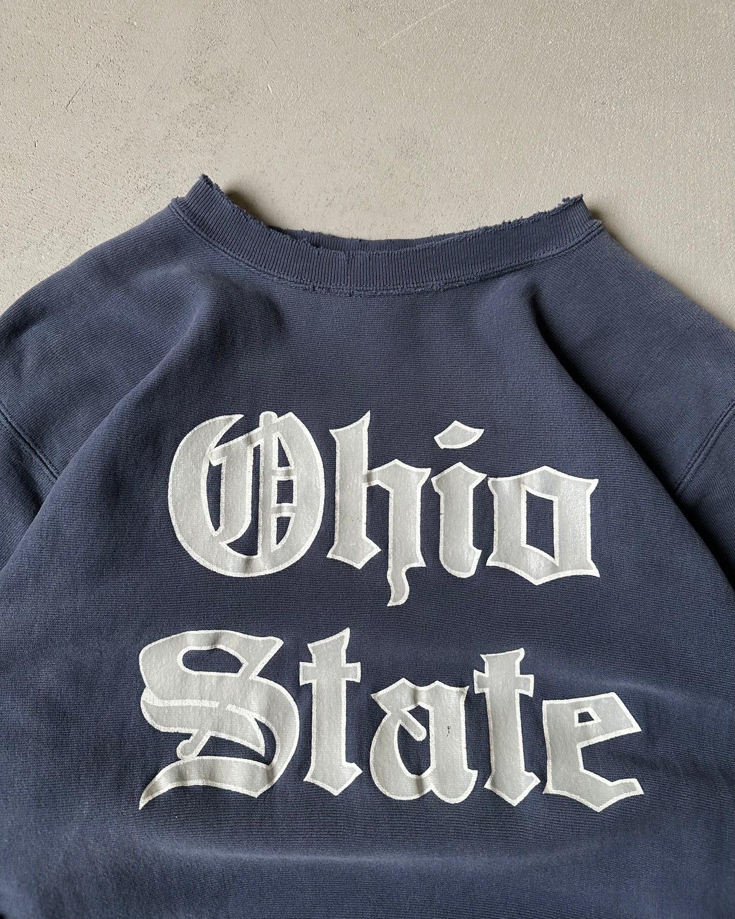 1980s - Distressed Ohio State Champion RW Crewneck - M