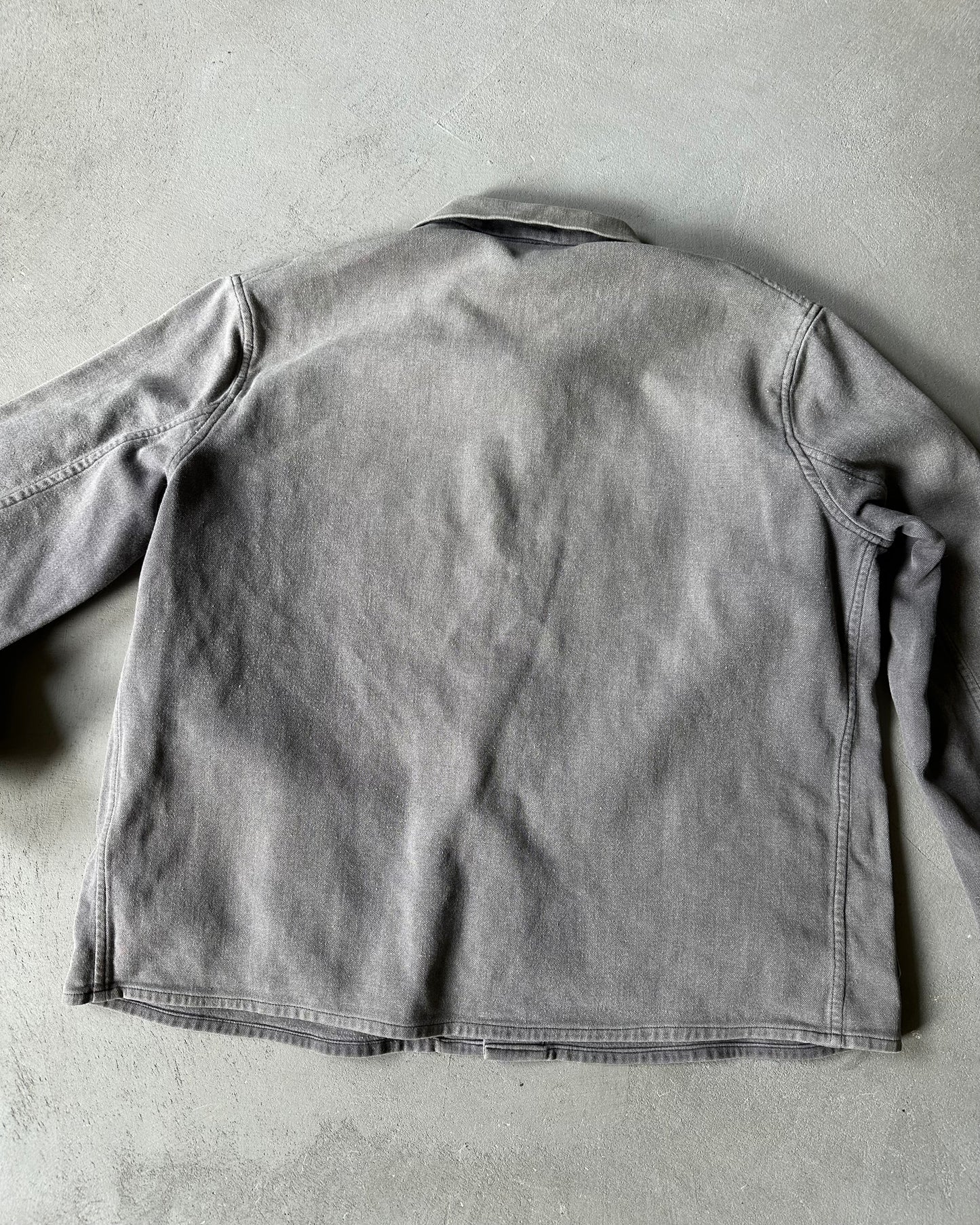 1970s - Faded Grey French Chore - M/L