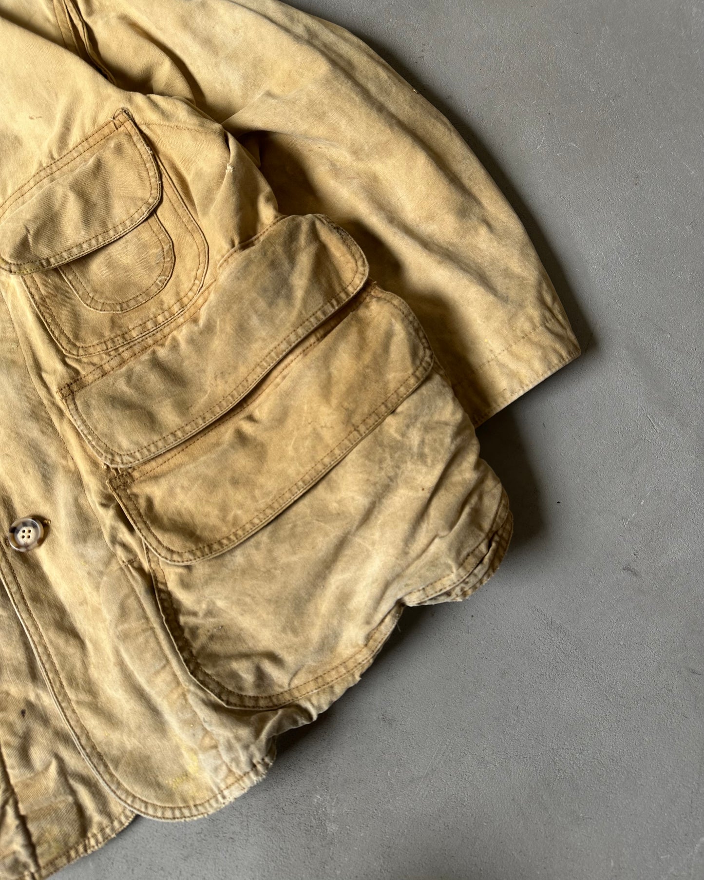 1960s - Distressed Duck Fieldmaster Hunting Jacket - M