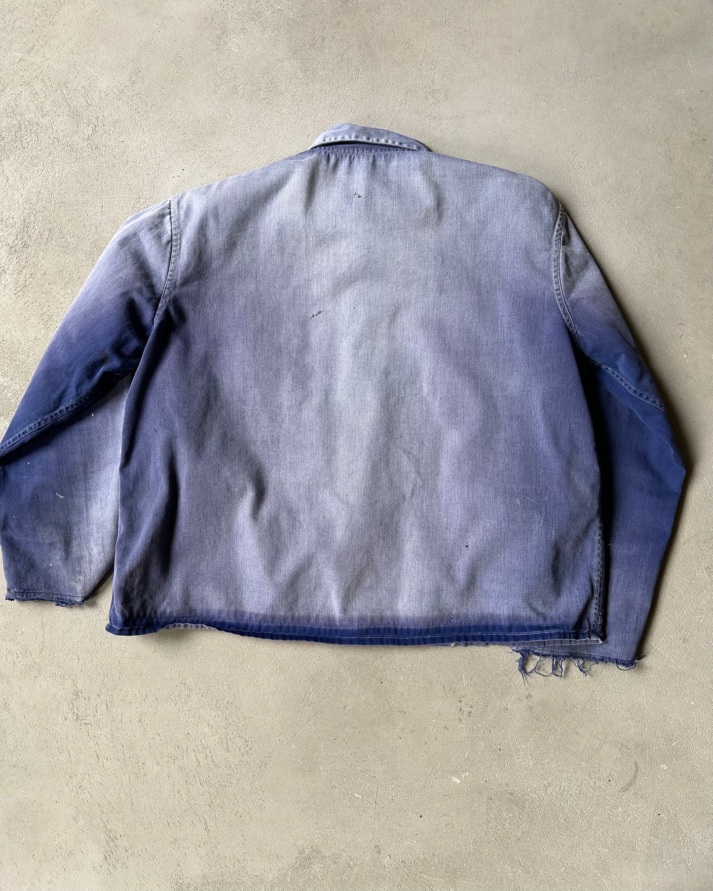 1980s - Distressed Blue Euro Chore - S/M